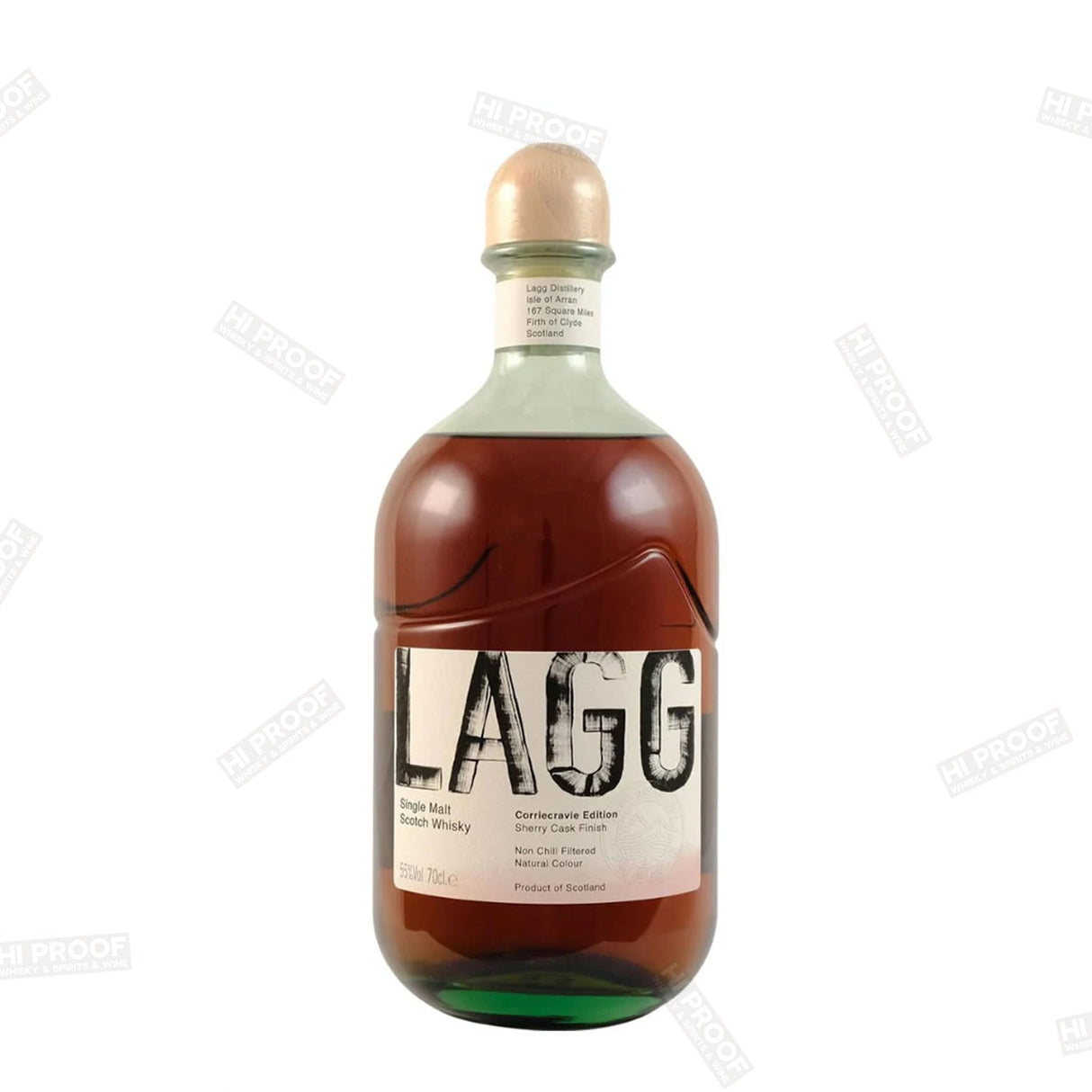 Lagg Corriecravie Single Malt 700ML - Hi Proof - Lagg