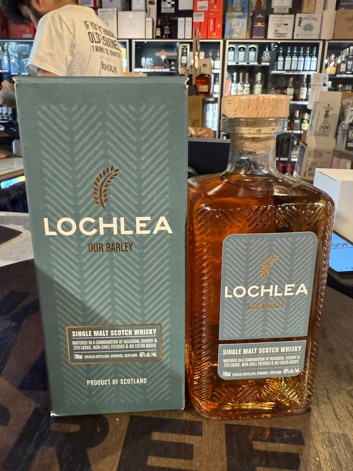 Lochlea Our Barley Single Malt Scotch Whisky 46% Alc 700ml - Hi Proof - Lochlea