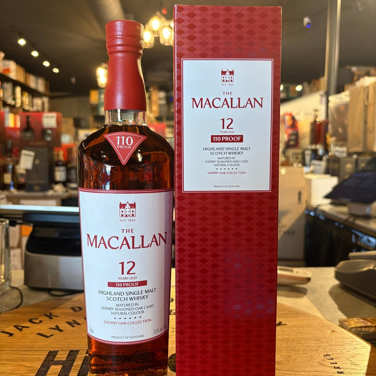 Macallan 12 Year Sherry Oak 110 Proof - Limited Edition – Hi Proof