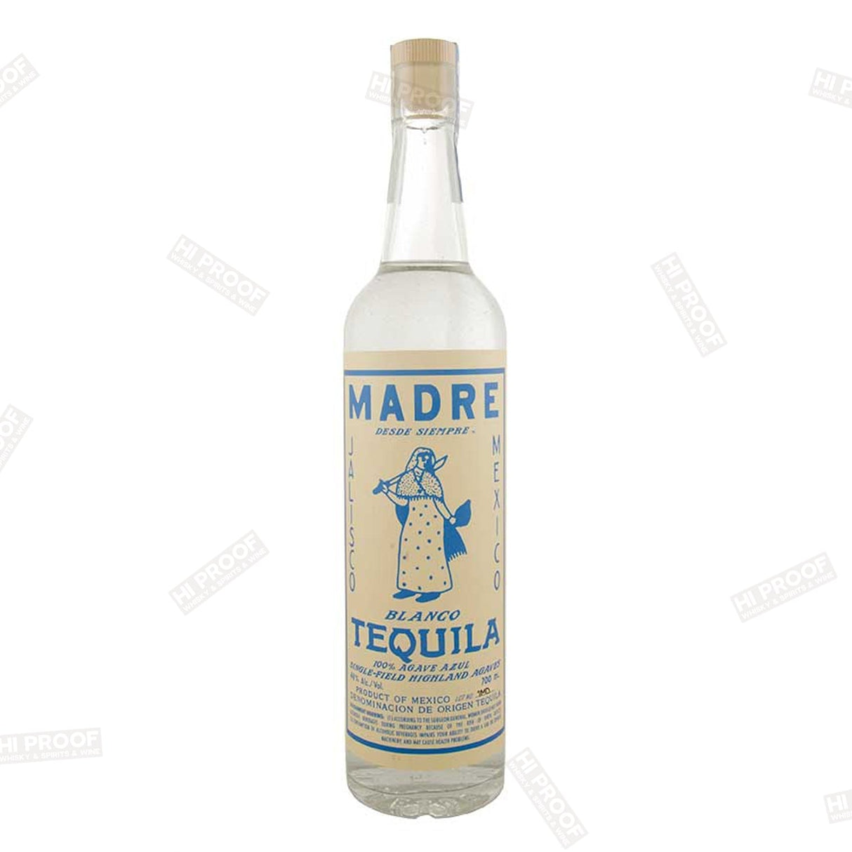 Madre Blanco Tequila 700ml - Hi Proof - MADRE