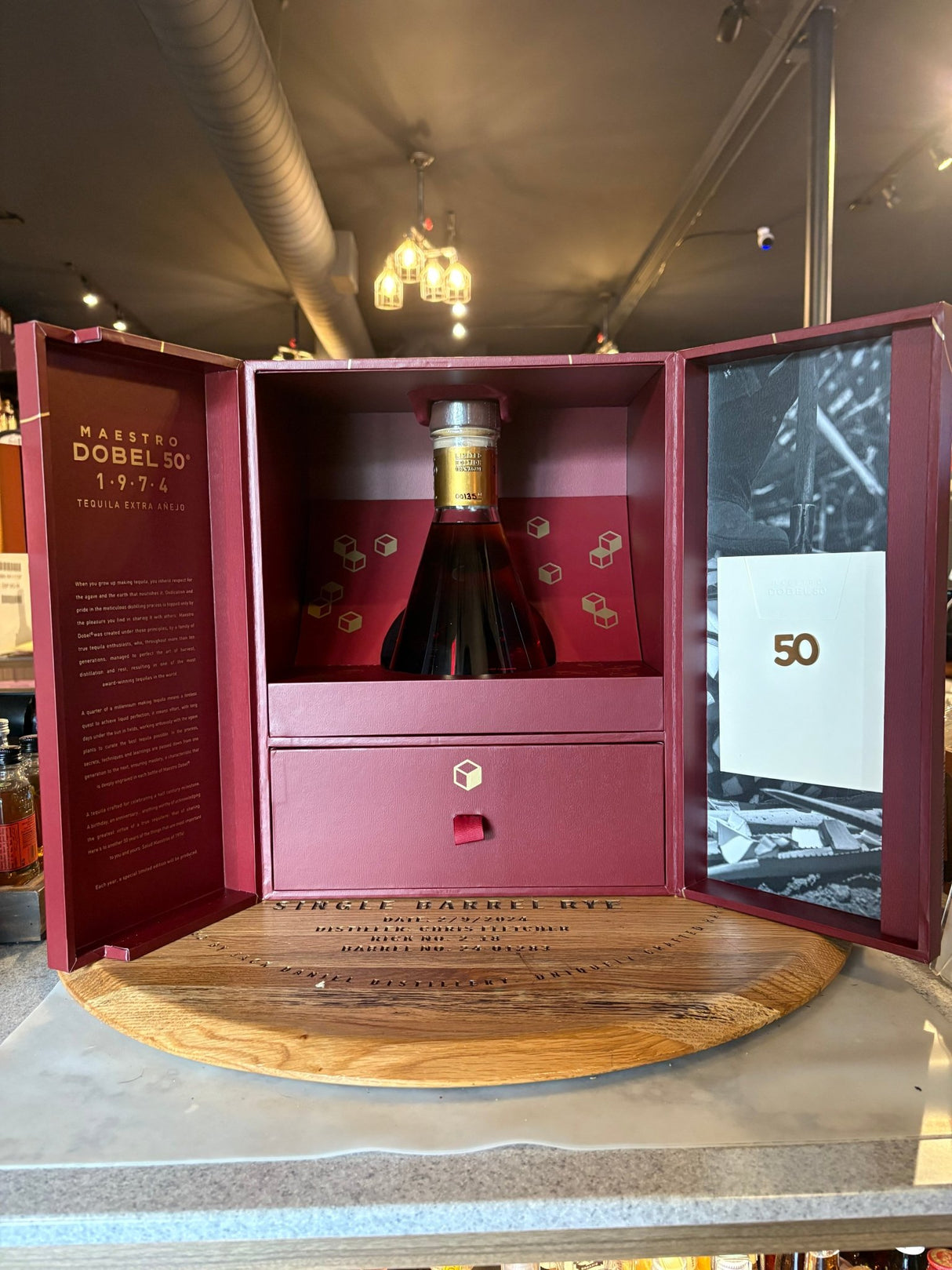 Maestro Dobel 50 Anniversary 1974 Extra Añejo Tequila 700mL - Hi Proof - Maestro