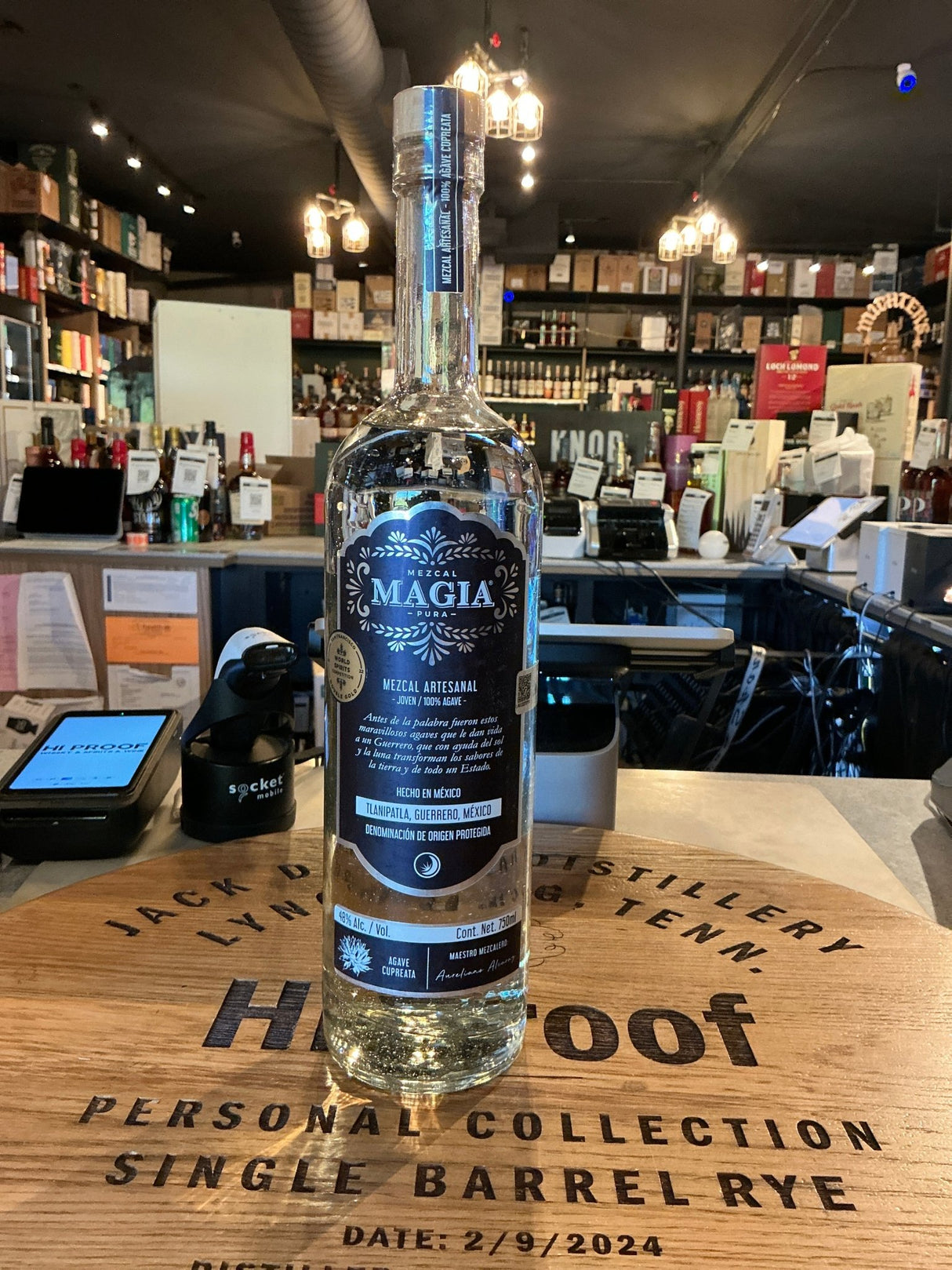 Magia Pura Cupreata 48% Mezcal 750mL - Hi Proof - Magia Pura