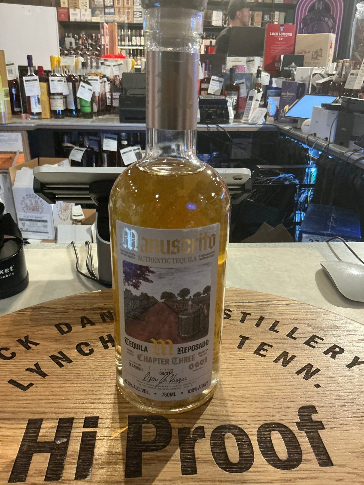 Manuscrito Tequila Reposado (Chapter 3) 750ML - Hi Proof - Manuscrito