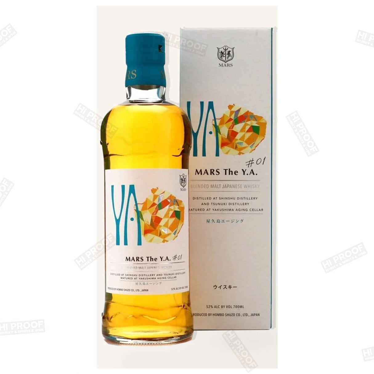 Mars Distillery The Y.A. 2 Japanese Whisky 700ml - Hi Proof - Mars Shinshu