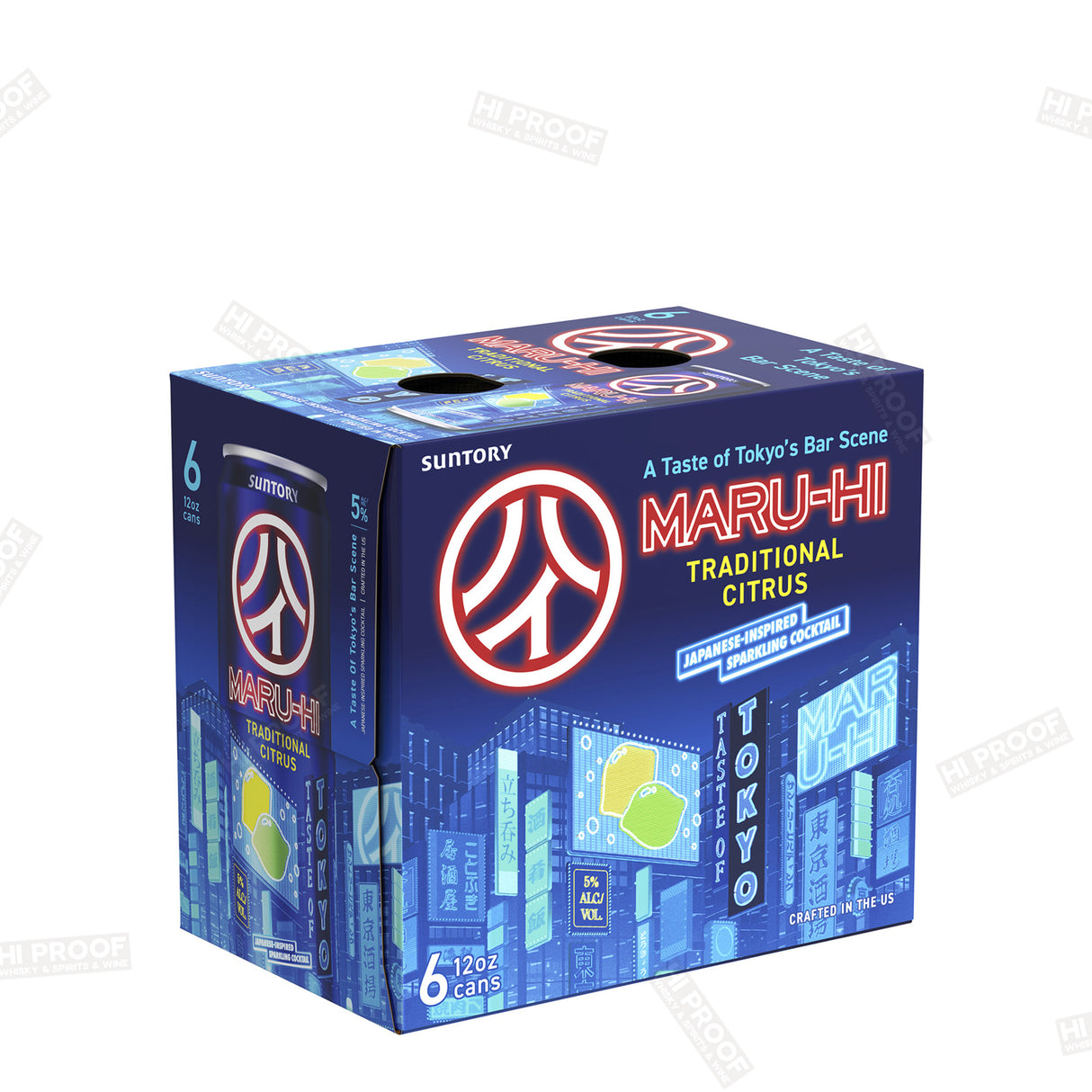 Suntory Maru-Hi Malt RTD Traditional Citrus 12oz 6Pk