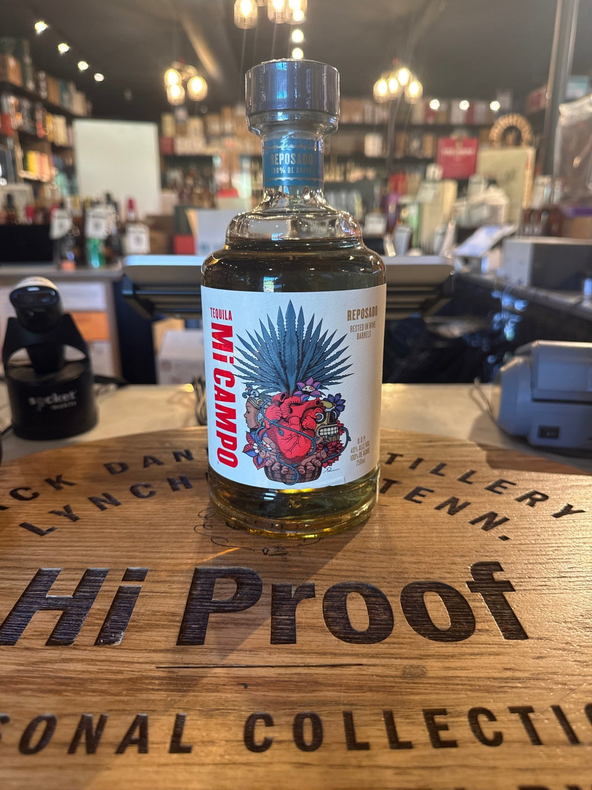 Mi Campo Tequila Reposado 750mL - Hi Proof - Mi Campo