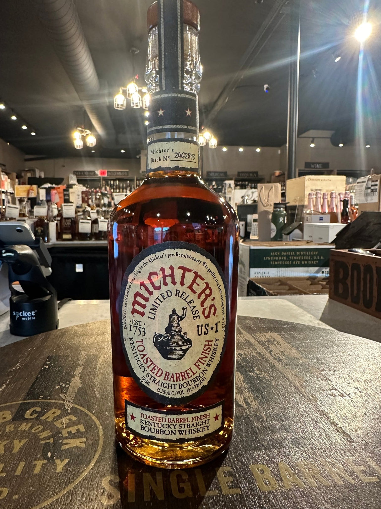 Michter's TOASTED BARREL FINISH 2024 LIMITED EDITION ( SPEND $80, GET IT $110 ) - Hi Proof - Michter’s