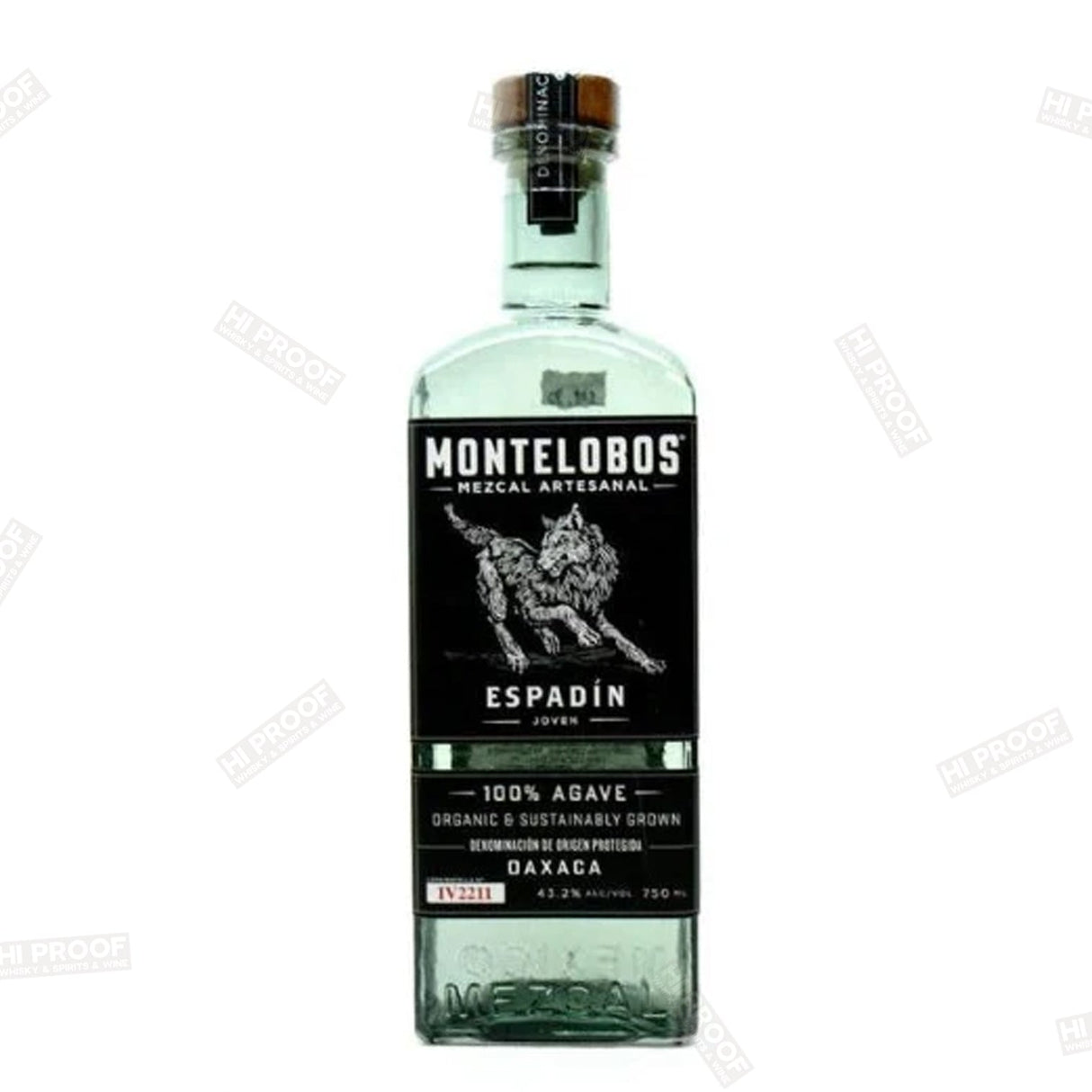 Montelobos Mezcal Joven Espadin 86.4 Proof 750ml - Hi Proof - Montelobos