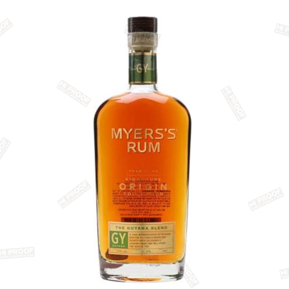 Myers Origin Guyana Rum 750ml - Hi Proof - Myers