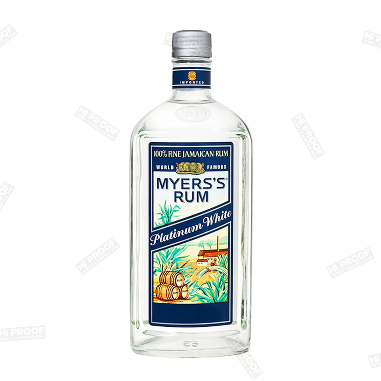 Myers’s Platinum Rum 750ml - Hi Proof - Myers's