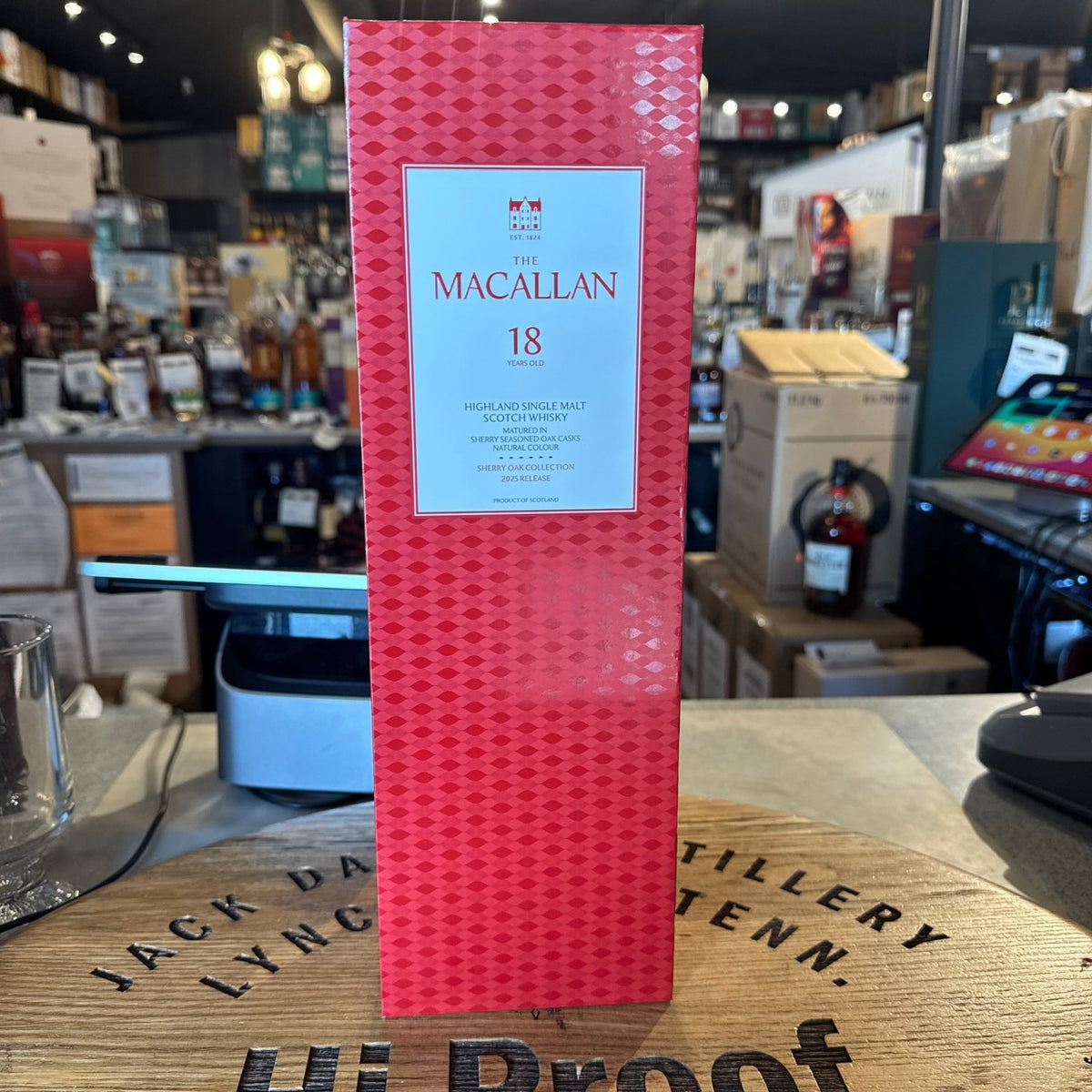Macallan 18 Sherry Oak 750ml - Premium Scotch – Hi Proof