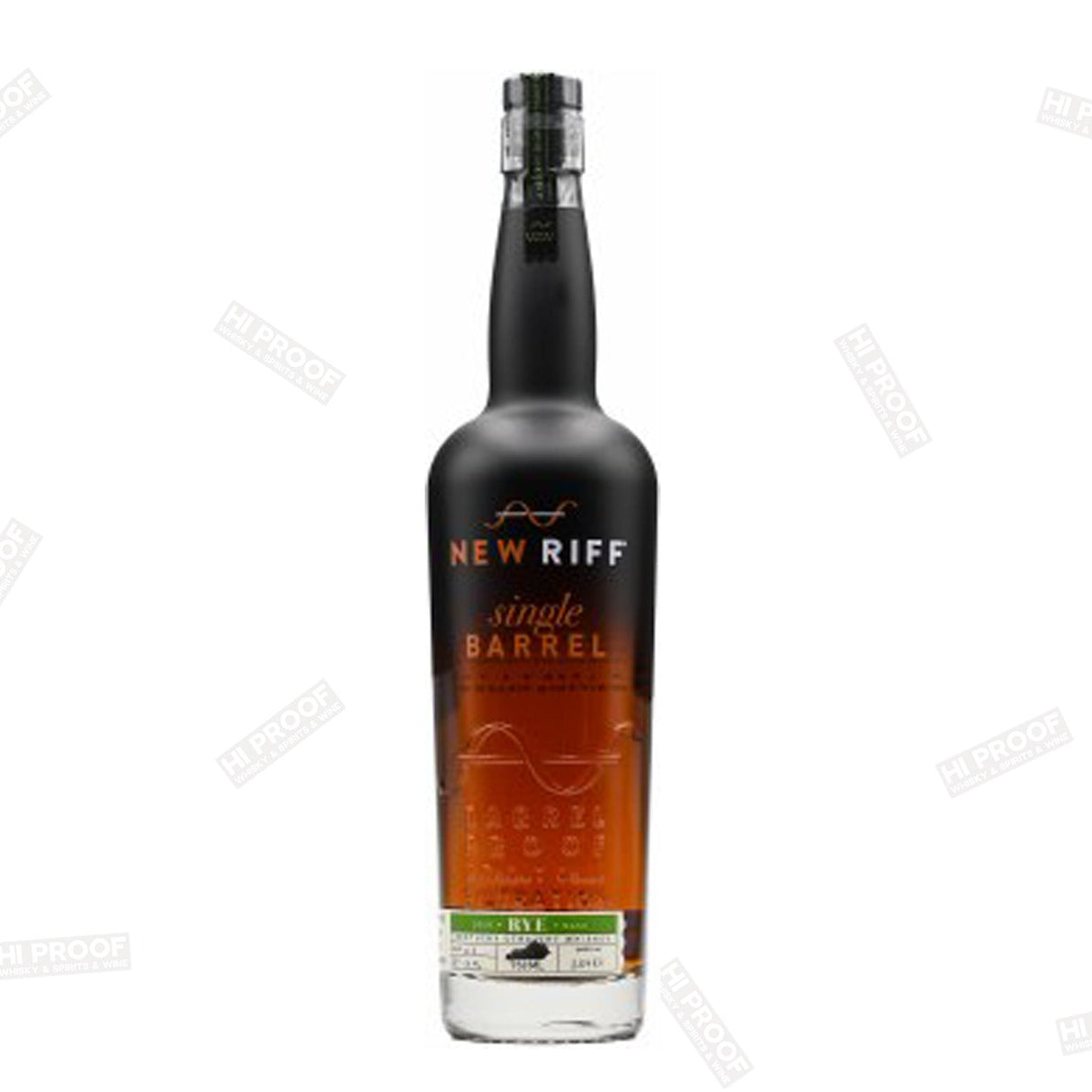 New Riff Single Barrel Rye Whiskey 750ml - Hi Proof - New Riff