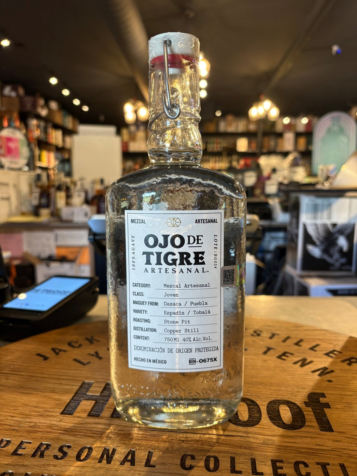 Ojo De Tigre Mezcal 750mL - Hi Proof - Ojo De Tigre