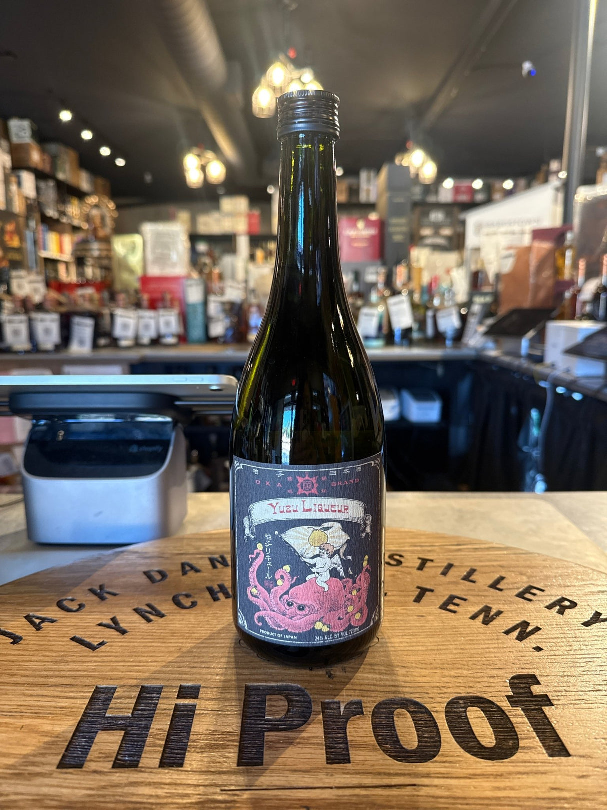 Oka Kura Yuzu Liqueur 720ml - Hi Proof - OKA