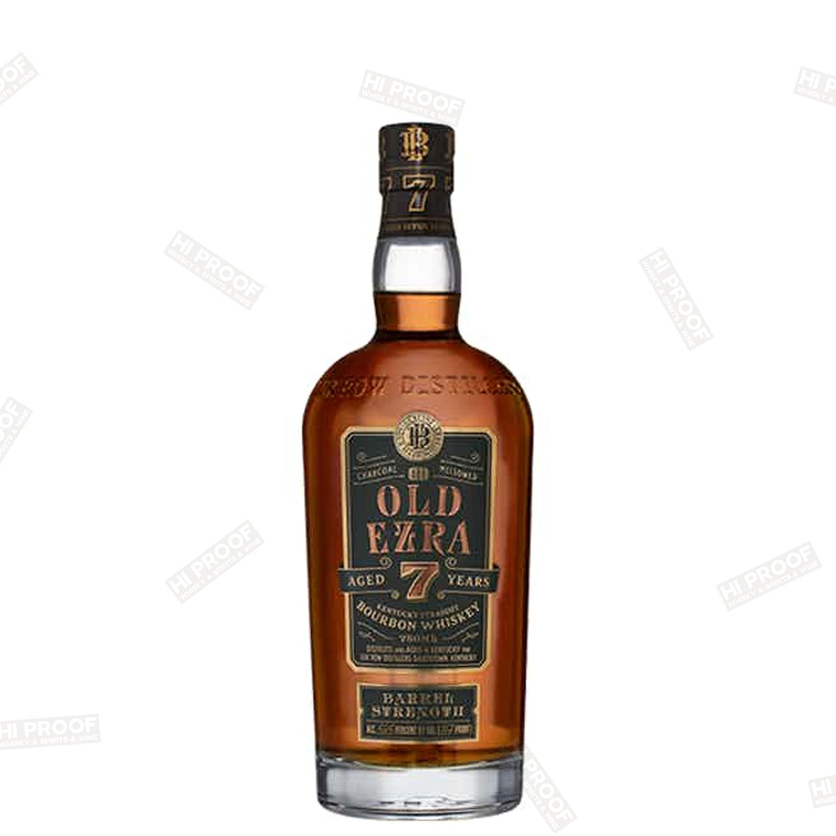 Old Ezra 7 Year Barrel Strength 117 Proof 750ml - Hi Proof - Ezra Brooks