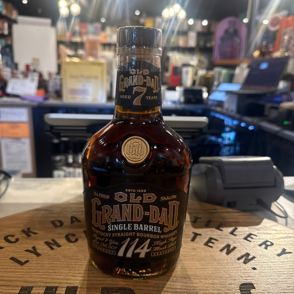 Old Grand-Dad 114 Bourbon - 114 Proof Whiskey – Hi Proof