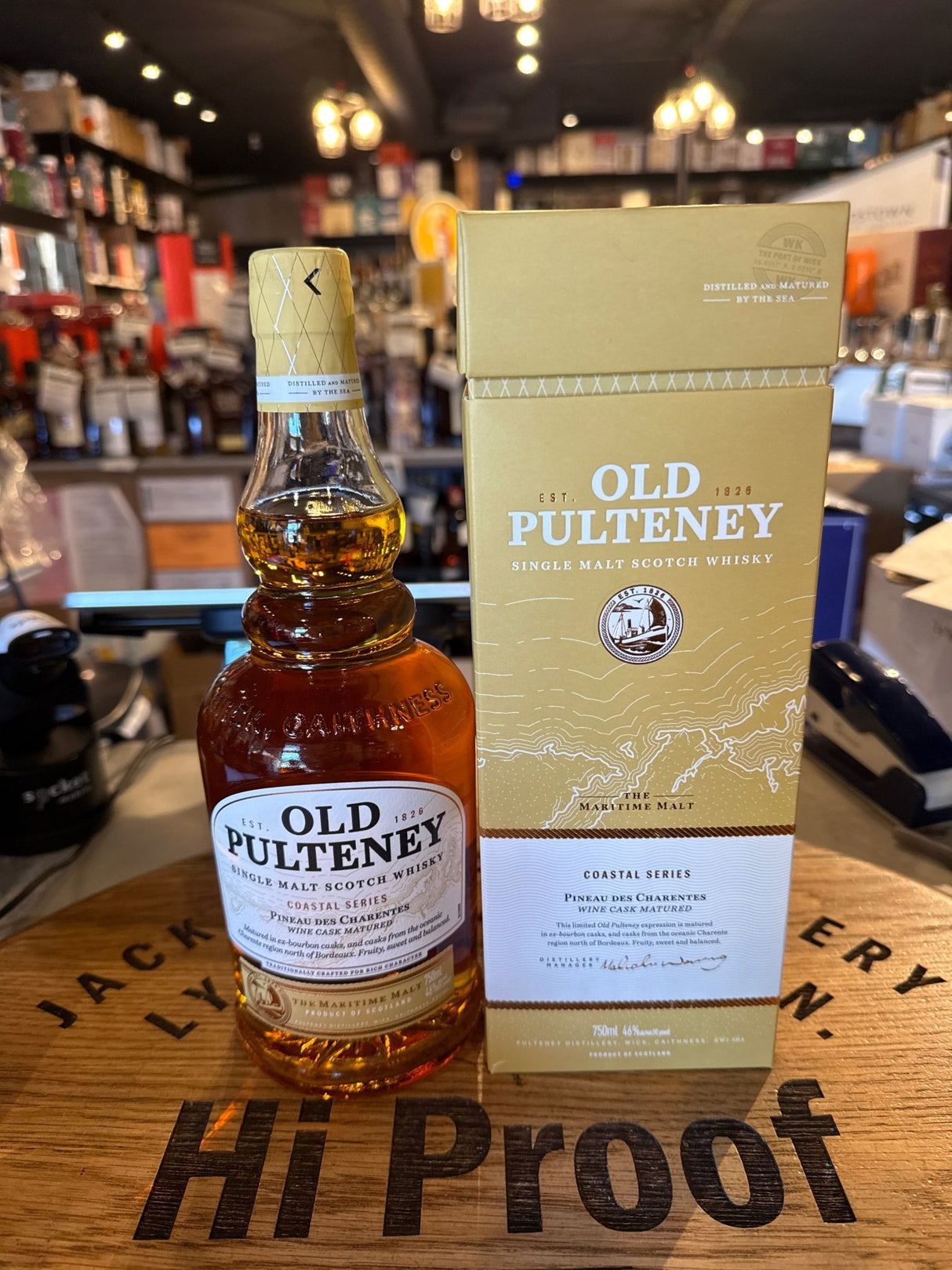 Old Pulteney 'Coastal Series' Pineau des Charentes Scotch Whisky 750mL - Hi Proof - Old Pulteney