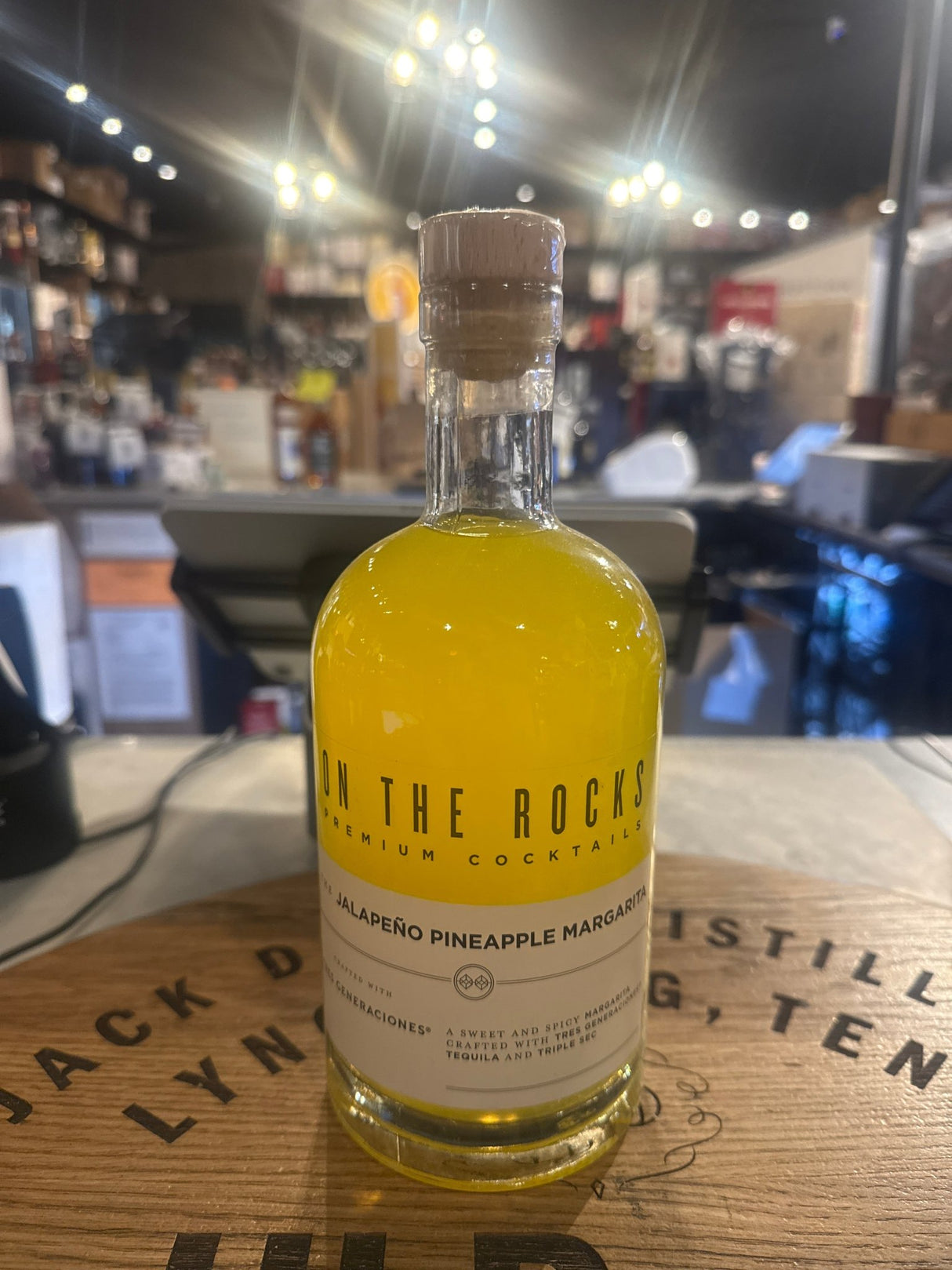 OTR - On The Rocks Premium Cocktails The Jalapeno Pineapple Margarita - 750ml - Hi Proof - On The Rocks