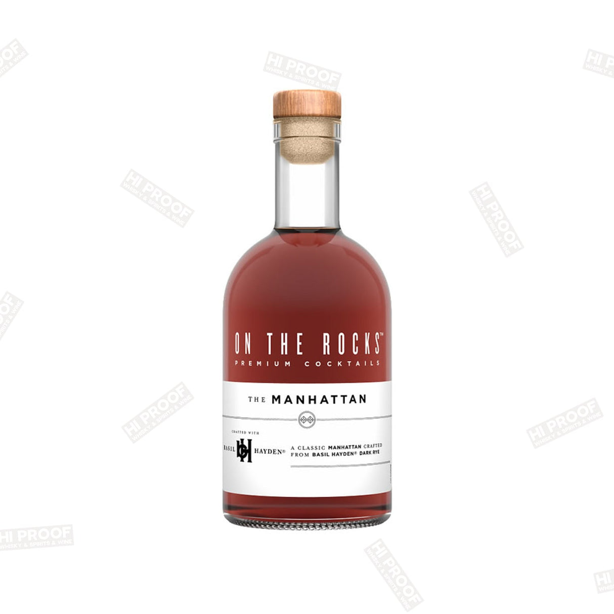 OTR - On The Rocks Premium Cocktails The Manhattan 65 proof 375ML - Hi Proof - On The Rocks