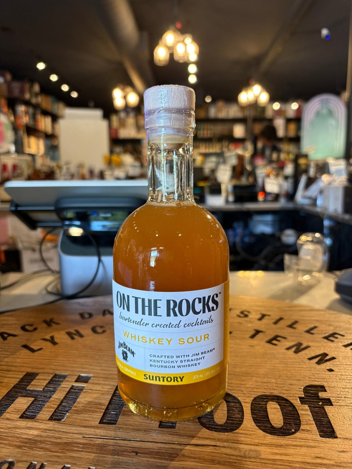 Otr- on the Rocks Whisky Sour Jim Beam 355ml - Hi Proof - On The Rocks