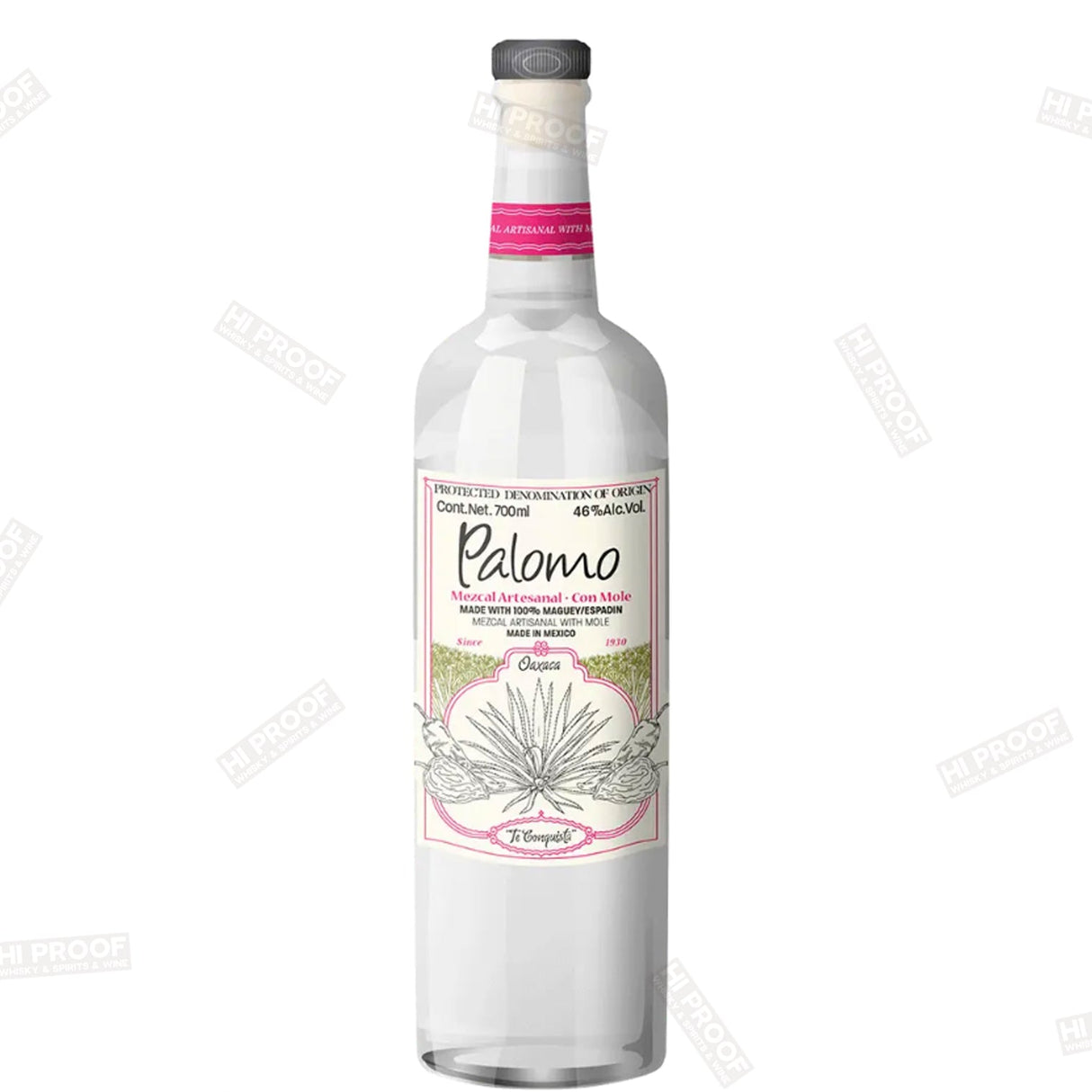 Palomo Te Conquista Mole Mezcal 750ml - Hi Proof - palomo espadín