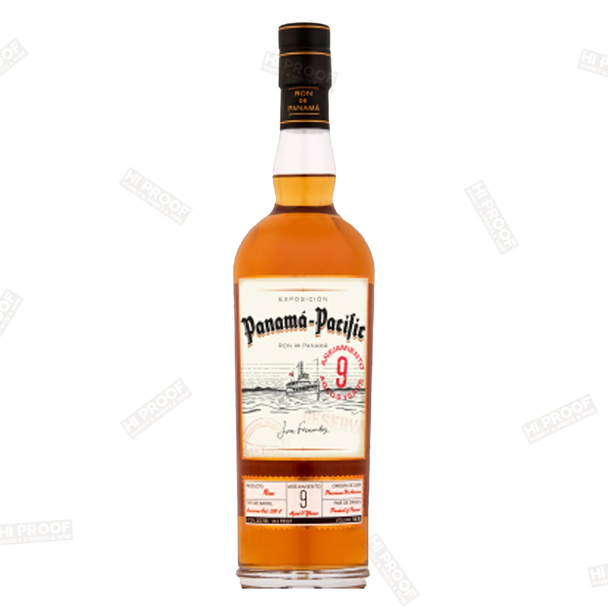 Panama - Pacific 9 Years Old Exposicion Rum 750ml - Hi Proof - Panama - Pacific