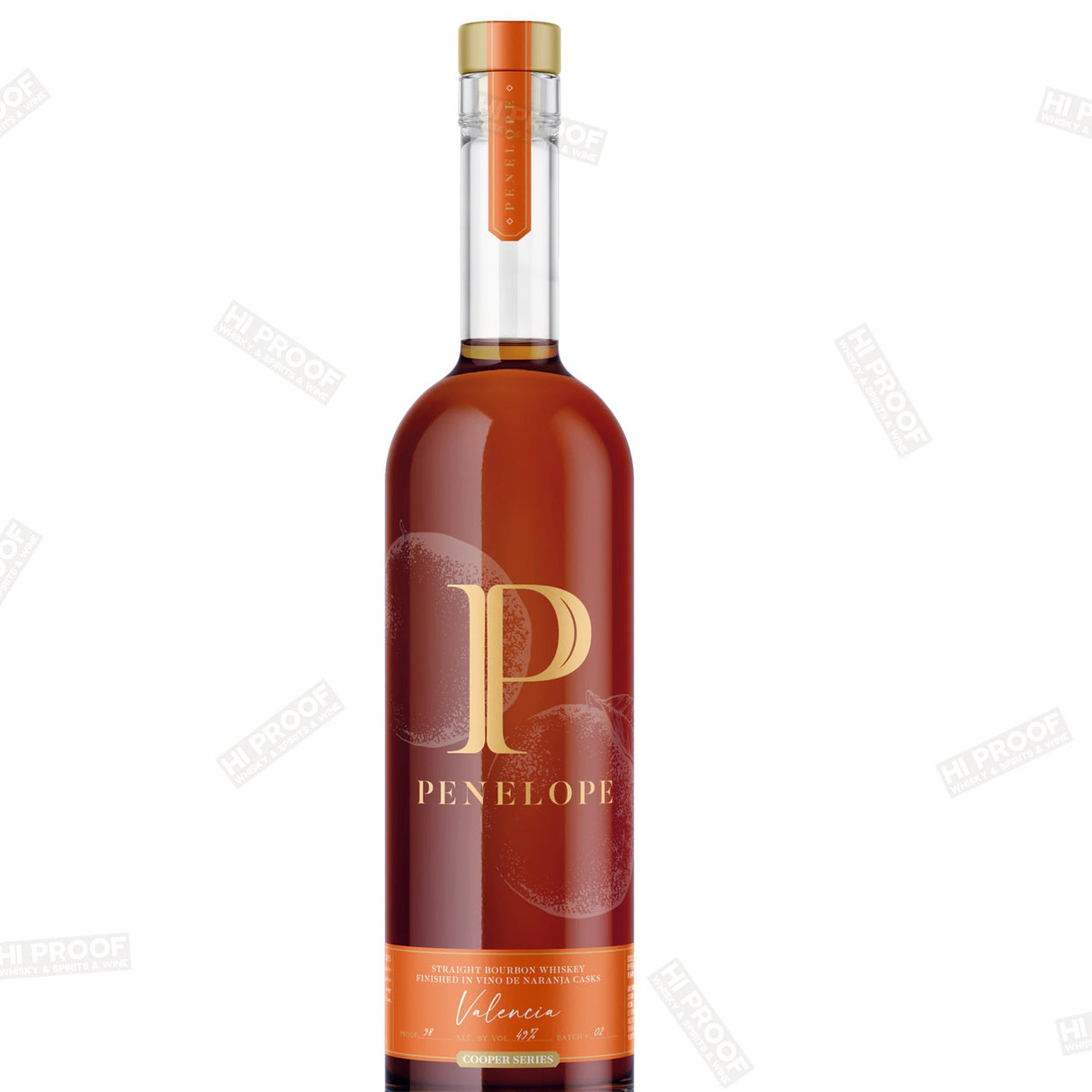 Penelope Valencia Straight Bourbon Whisky 750ml Batch 4 - Hi Proof - Penelope