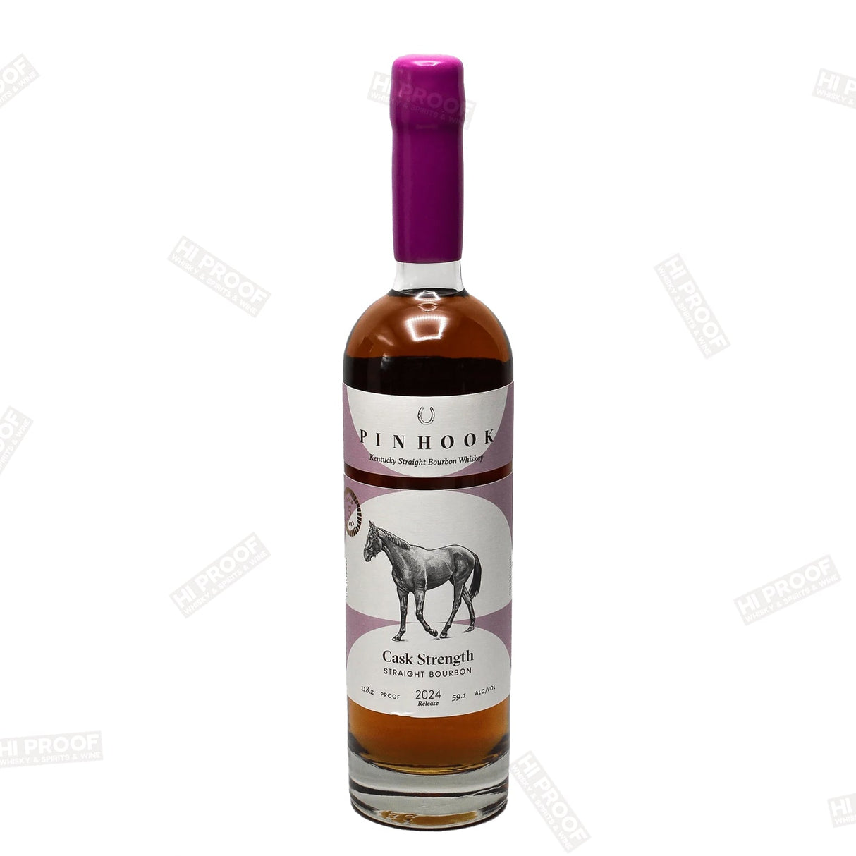 PINHOOK 5 YEAR CASK STRENGTH STRAIGHT BOURBON 2024 RELEASe - Hi Proof - Pinhook