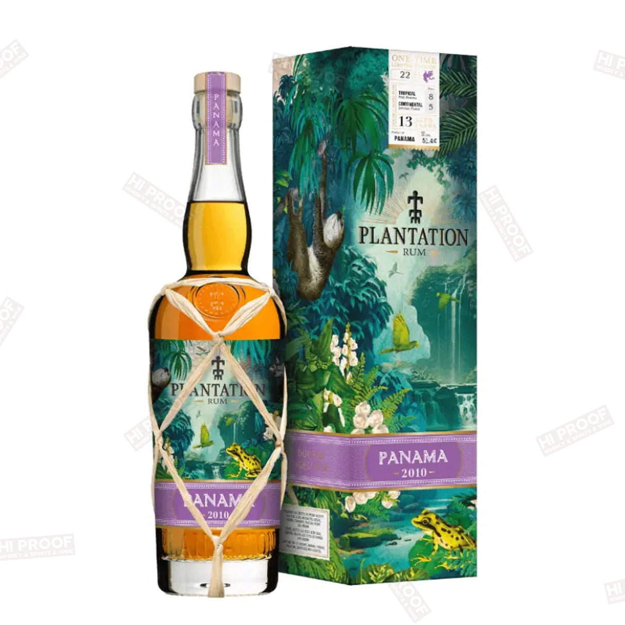 Plantation Panama 2010 Vintage Collection Rum 750ml - Hi Proof - Plantation