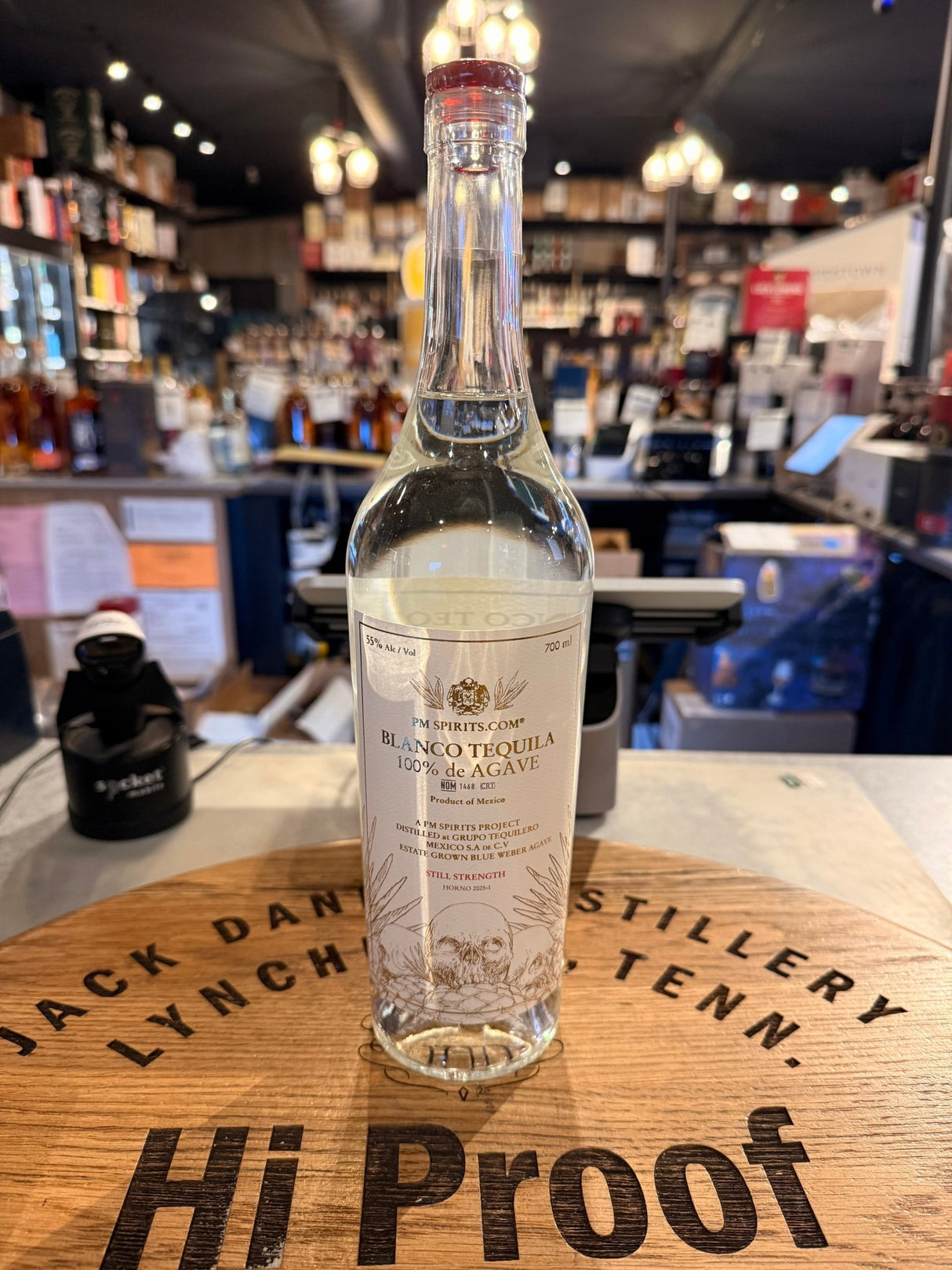 PM Spirits Project Tequila Blanco Still Strength 110 Proof 700mL - Hi Proof - PM Project