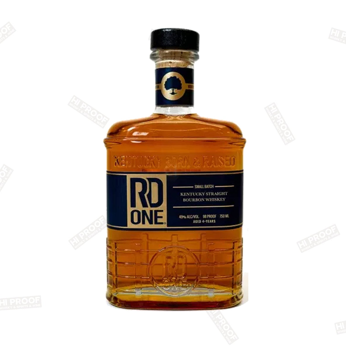 RD One Straight Bourbon 750ml - Hi Proof - RD One