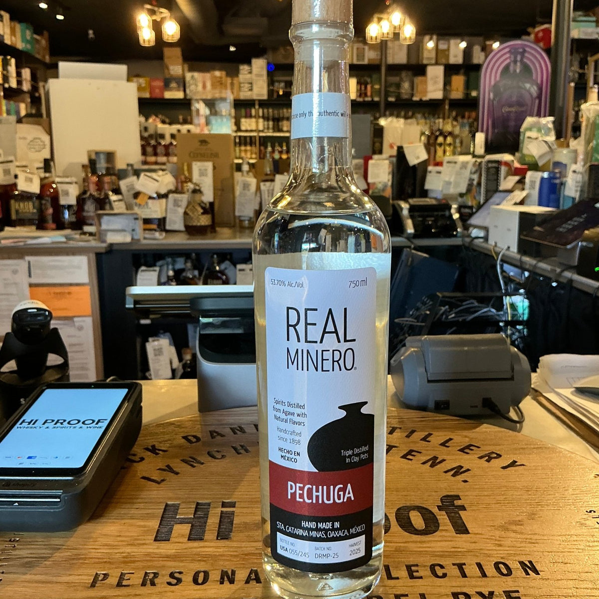 Real Minero Pechuga 2023 110.8 Proof – Hi Proof