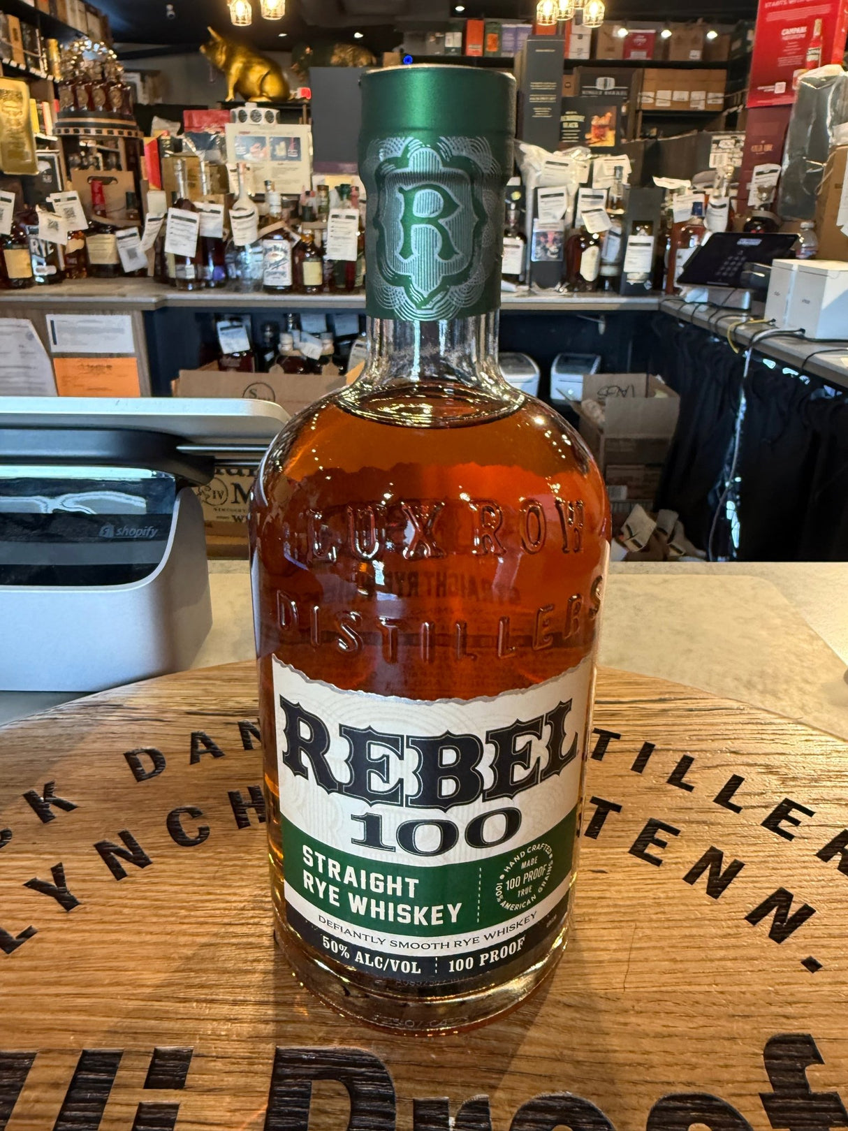 Rebel Straight Rye 100 Proof 750ml - Hi Proof - Rebel