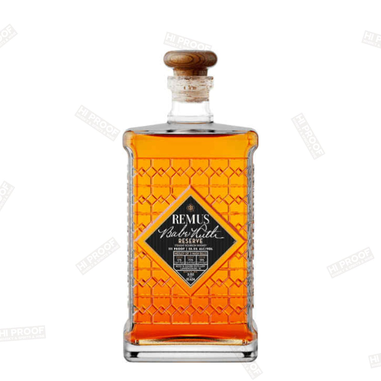 Remus Babe Ruth Reserve Bourbon Whiskey 750ml - Hi Proof - GEORGE REMUS