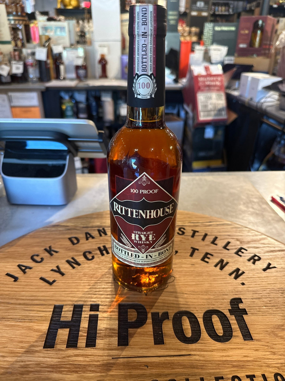 Rittenhouse Rye Bottle in Bond 100 Proof American Whiskey 750ml - Hi Proof - Rittenhouse