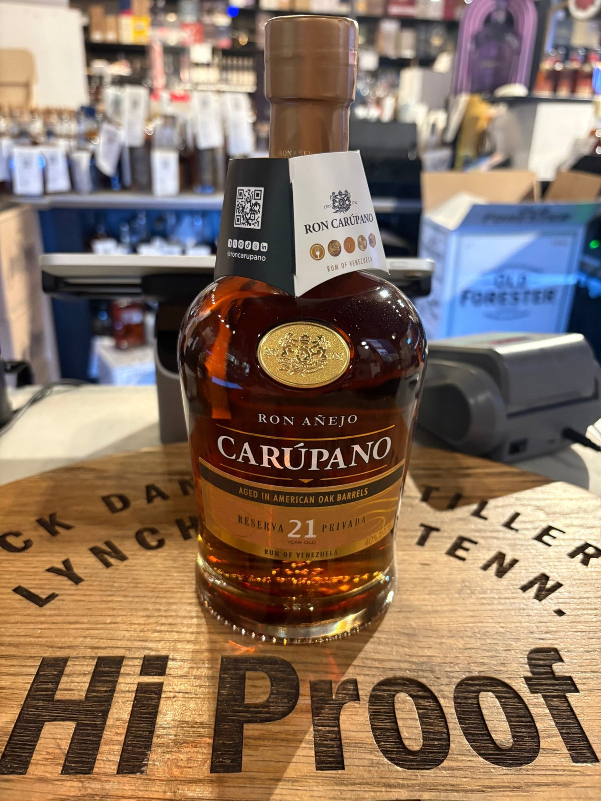 Ron Anejo Carupano Reserva Privada 21 Year Rum 750ml - Hi Proof - Reserva Privada