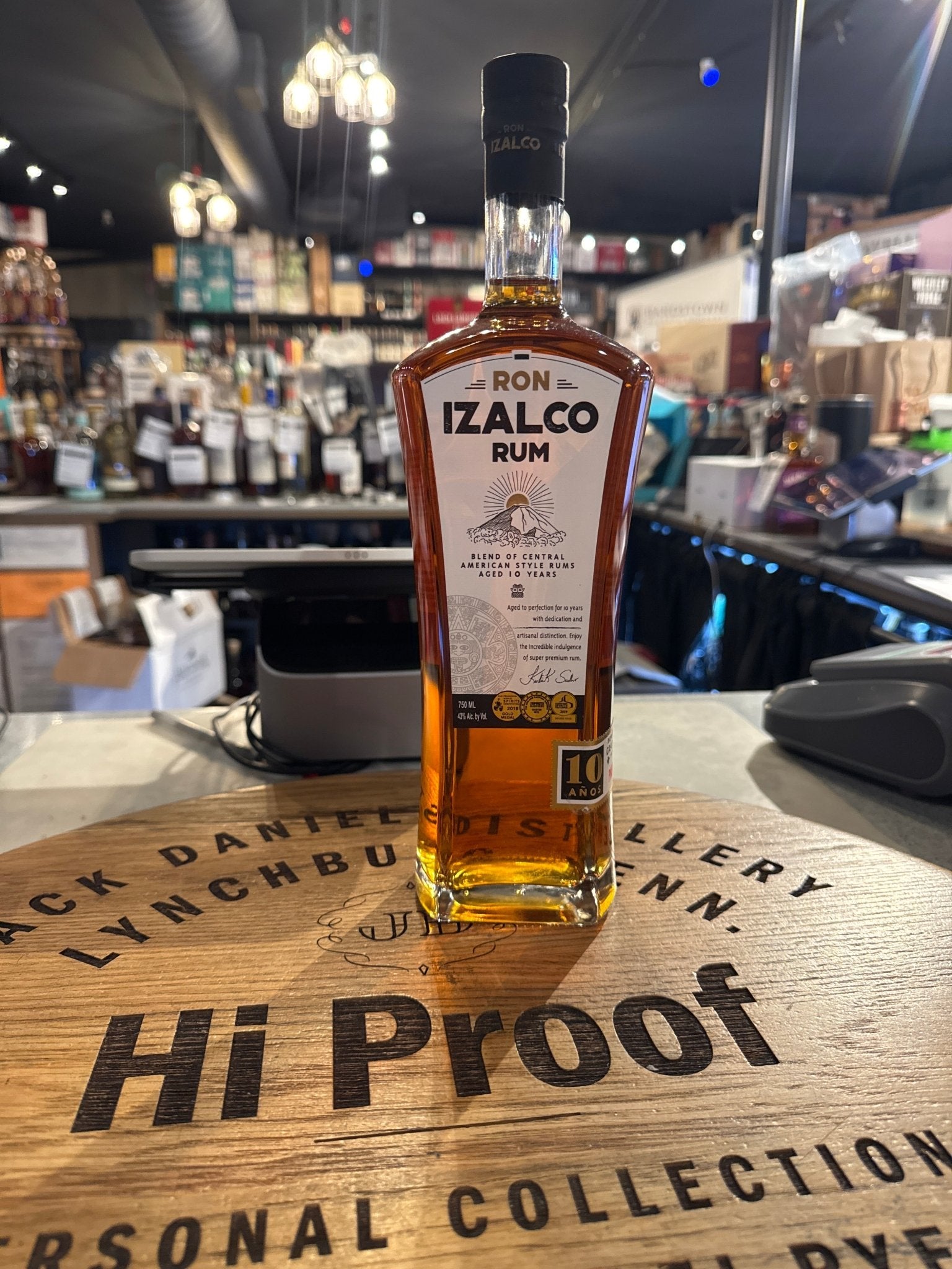 RUM Ron Izalco Gran Reserva 10 Year Old Rum – Hi Proof