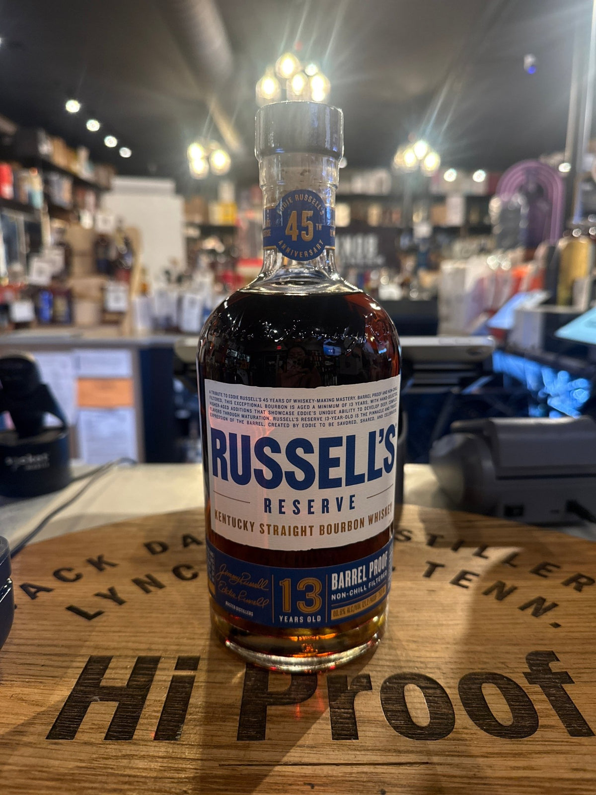 Russell's Reserve 13 Year 121.2 Proof 45th Anniversary Edition 750ml - Hi Proof - Russell’s