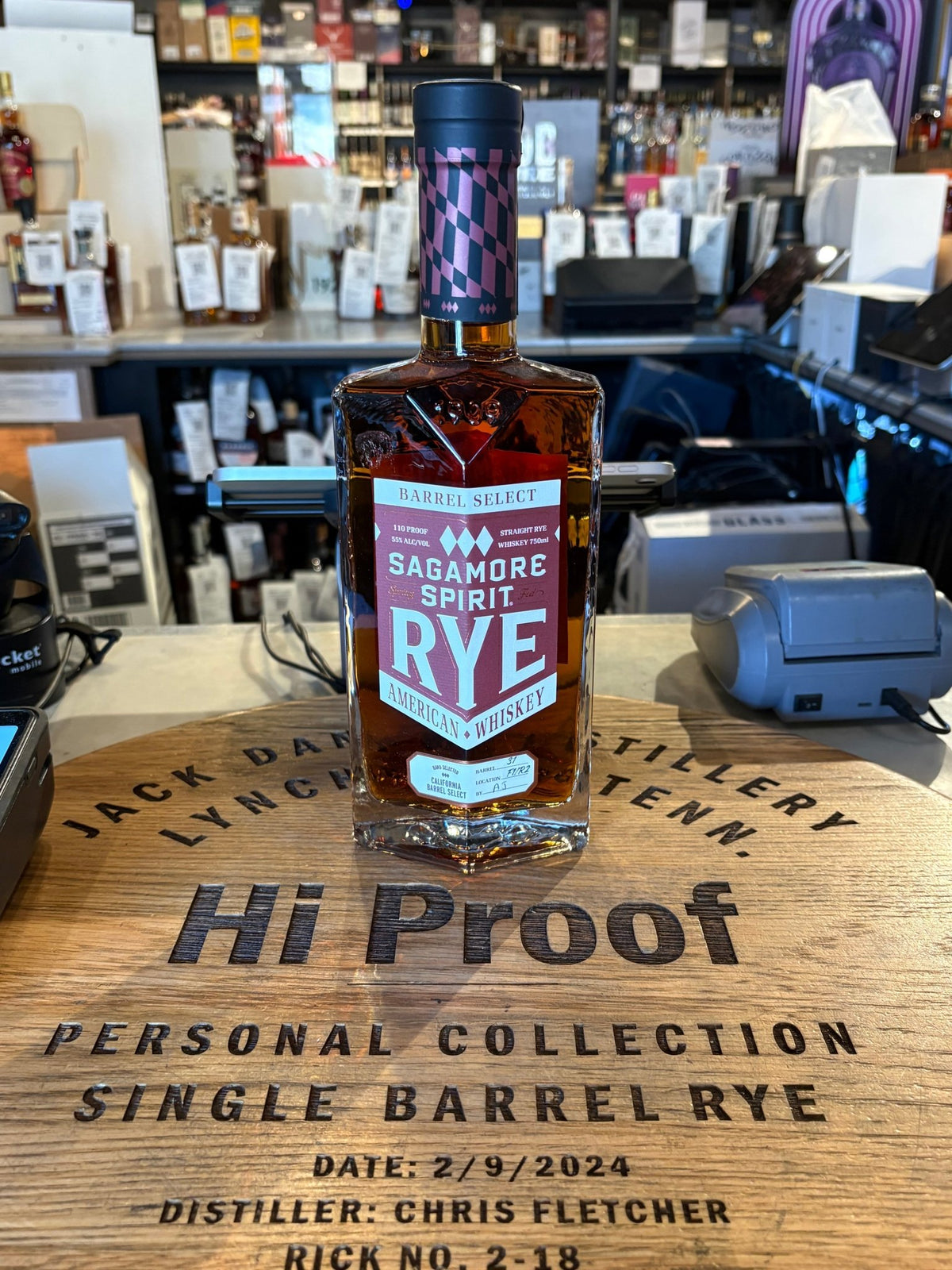 Sagamore Spirit Barrel Select Rye Whiskey 750ml - Hi Proof - Sagamore