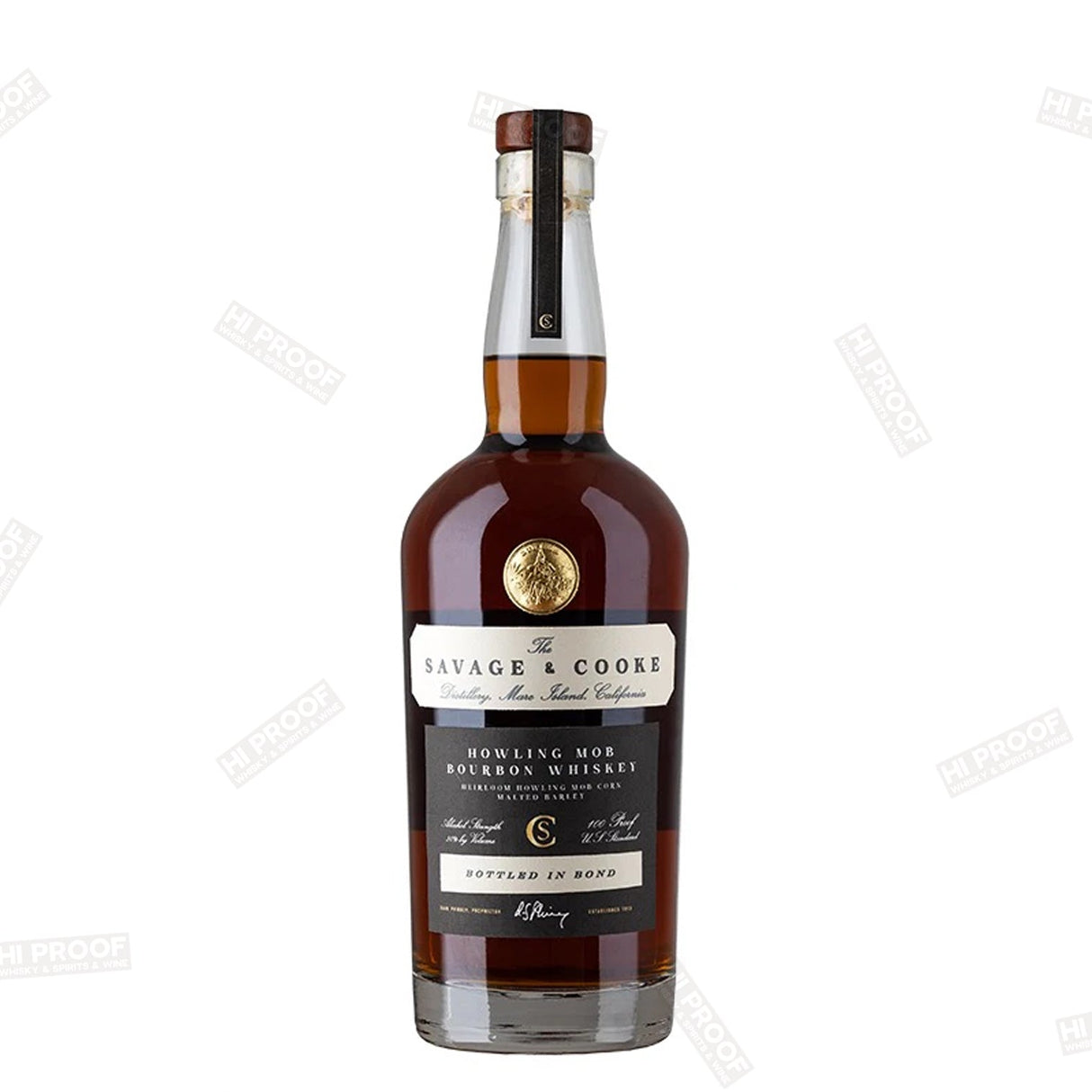 Savage & Cooke Howling Mob Whiskey 750ml - Hi Proof - Savage & Cooke
