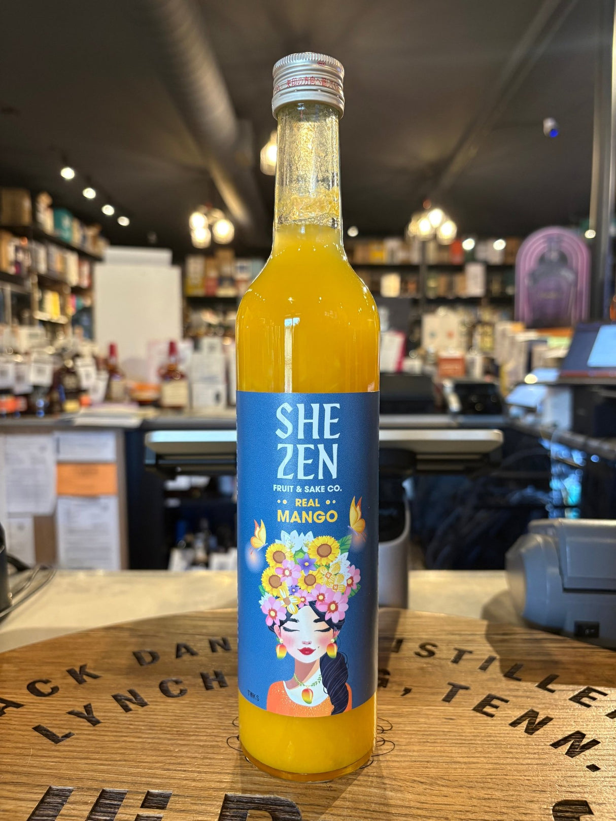 Shezen Real Mango Sake 500ml - Hi Proof - Shezen