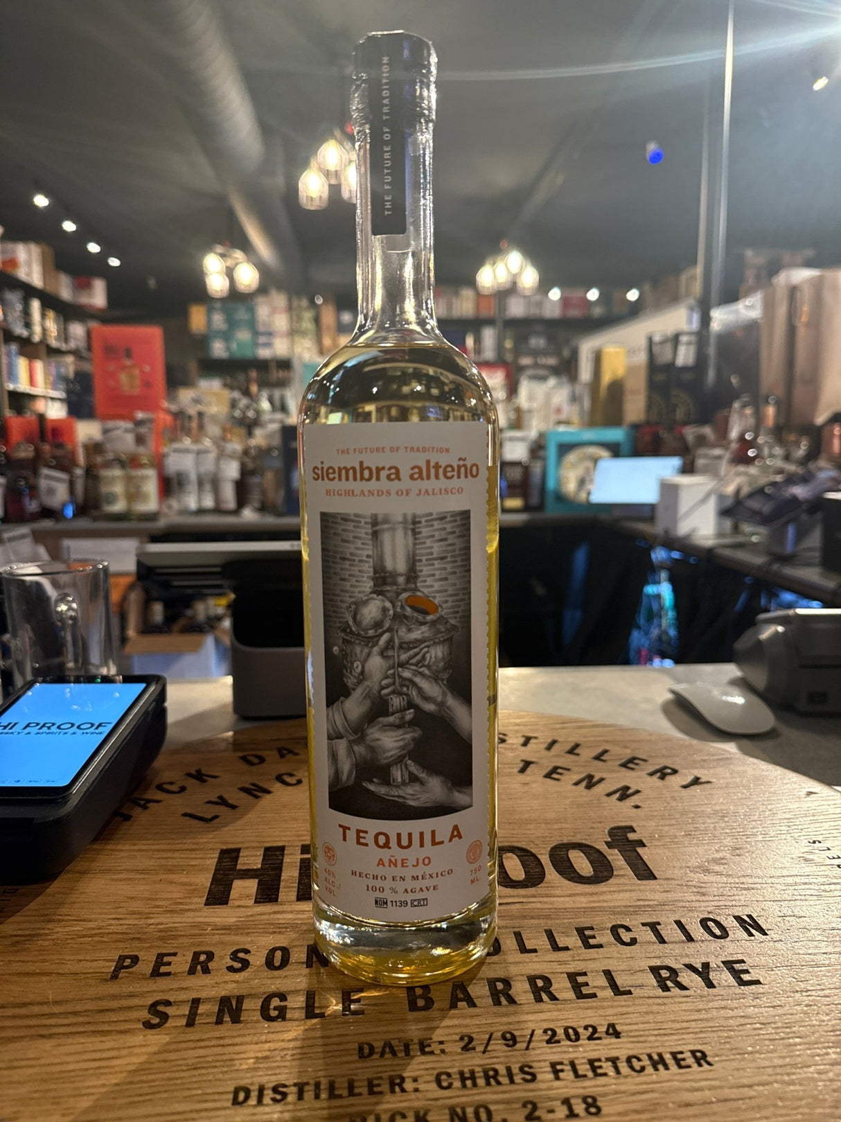 SIEMBRA ALTENO TEQUILA ANEJO 750ML - Hi Proof - SIEMBRA