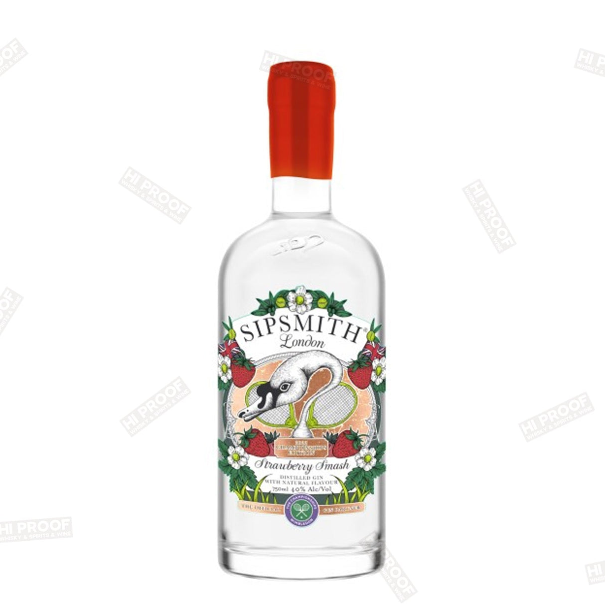 Sipsmith Strawberry Smash Gin - 750ML - Hi Proof - Sipsmith