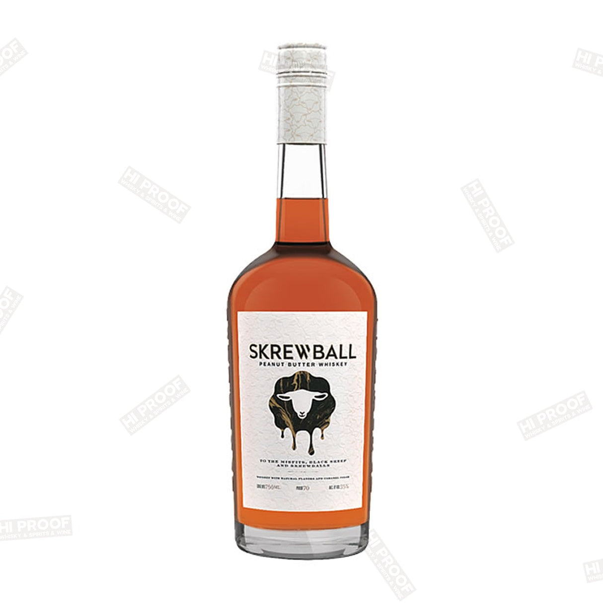 Skrewball Peanut Butter Whiskey 750ml - Hi Proof - Skrewball