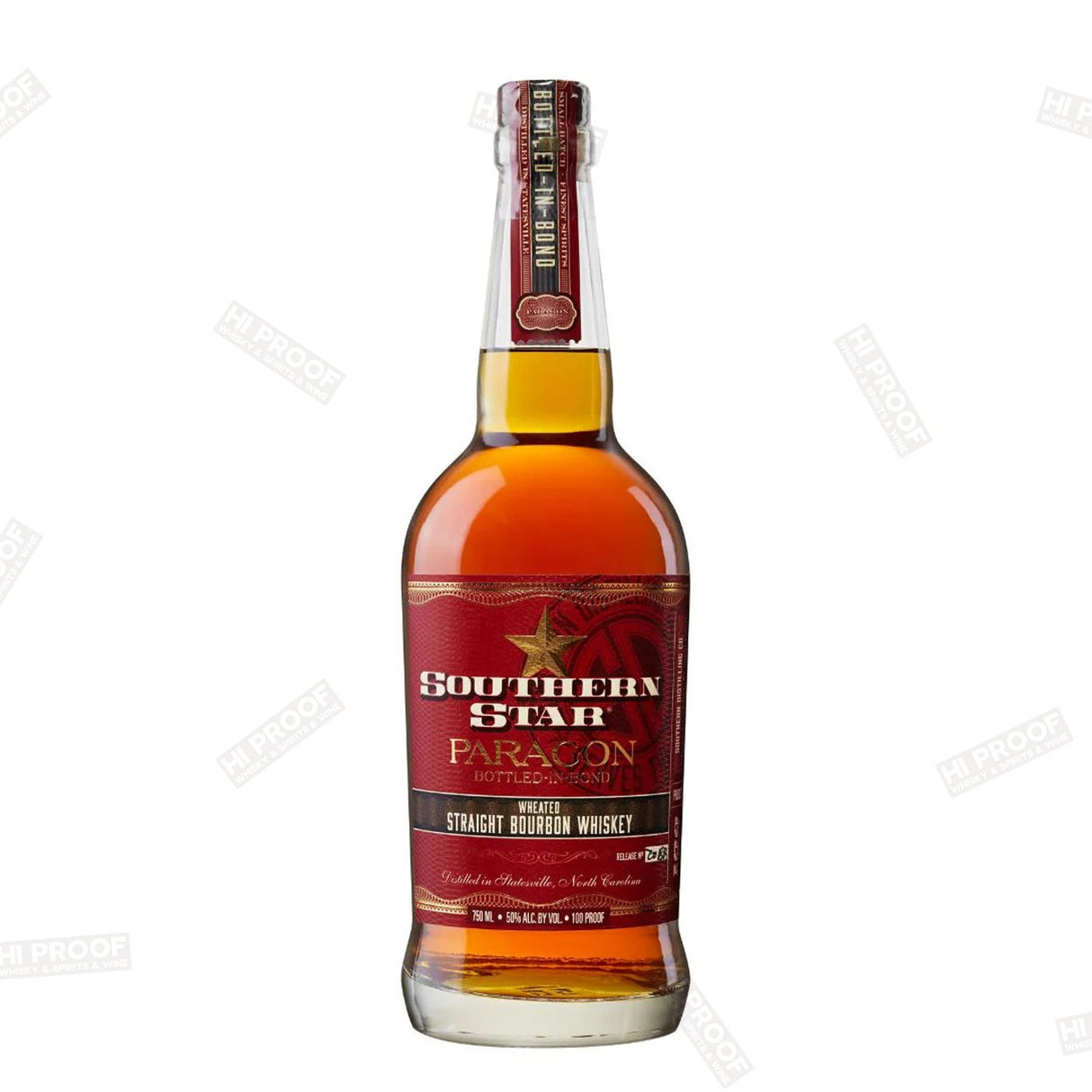 Southern Star Paragon Bottled - in - Bond Wheated Straight Bourbon Whiskey 750ml - Hi Proof - Southern Star