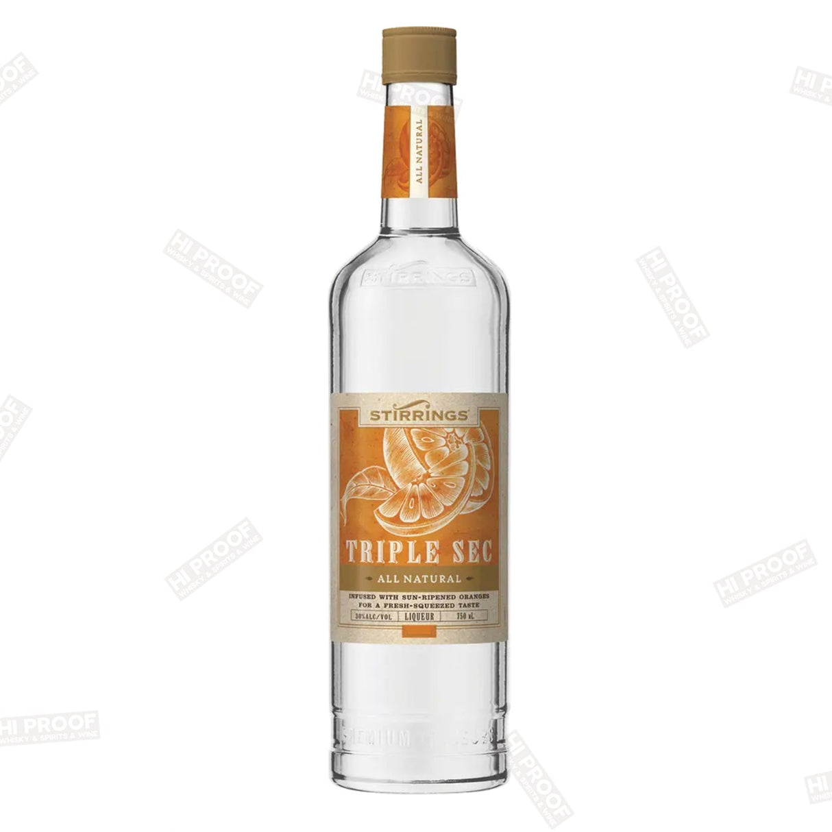 Stirrings Triple Sec Liqueur 750ml - Hi Proof - Stirrings