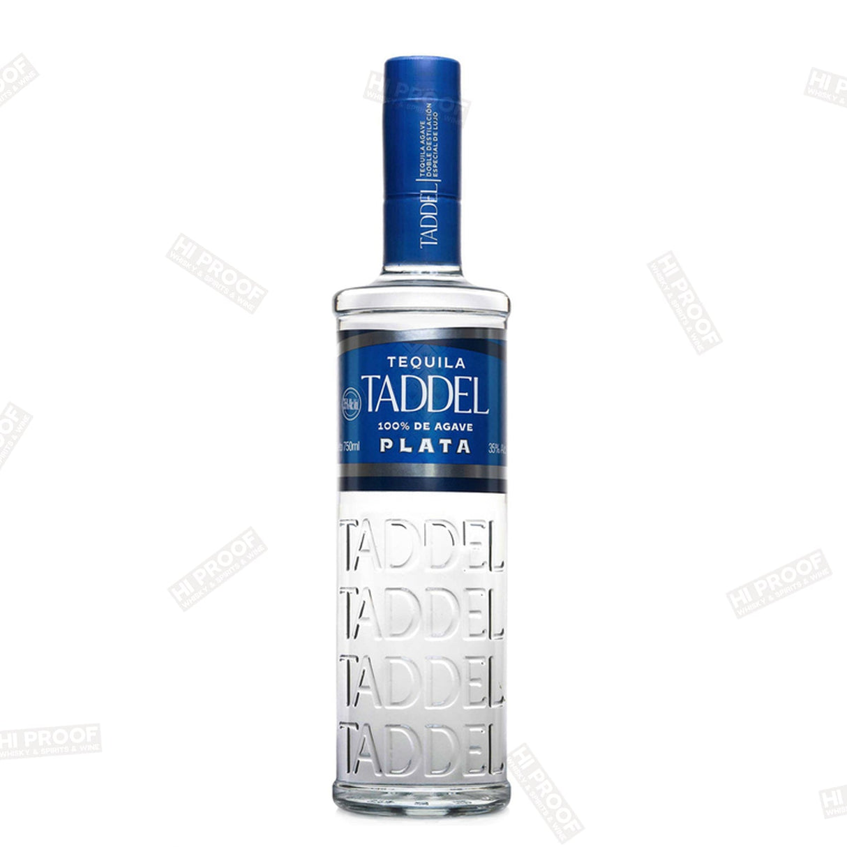 Taddel Plata Tequila 750ml - Hi Proof - Taddel