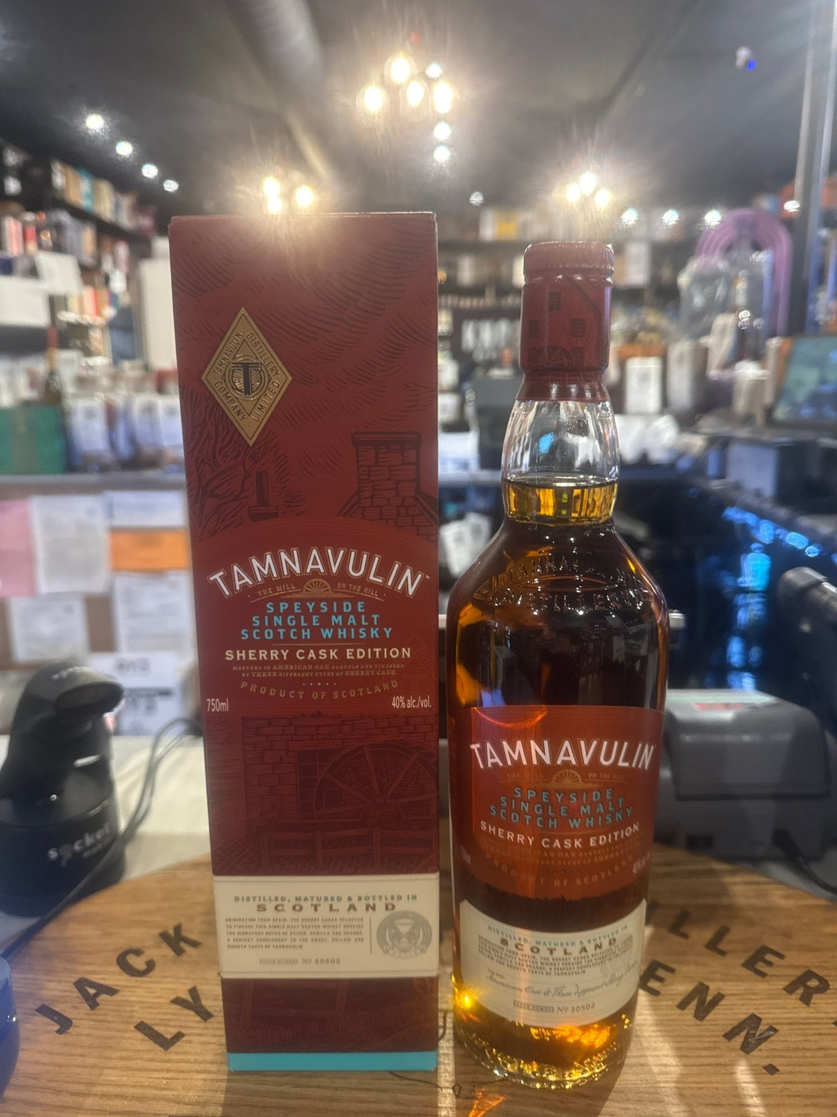 Tamnavulin Sherry Cask Single Malt Scotch Whisky 750ml - Hi Proof - Tamnavulin