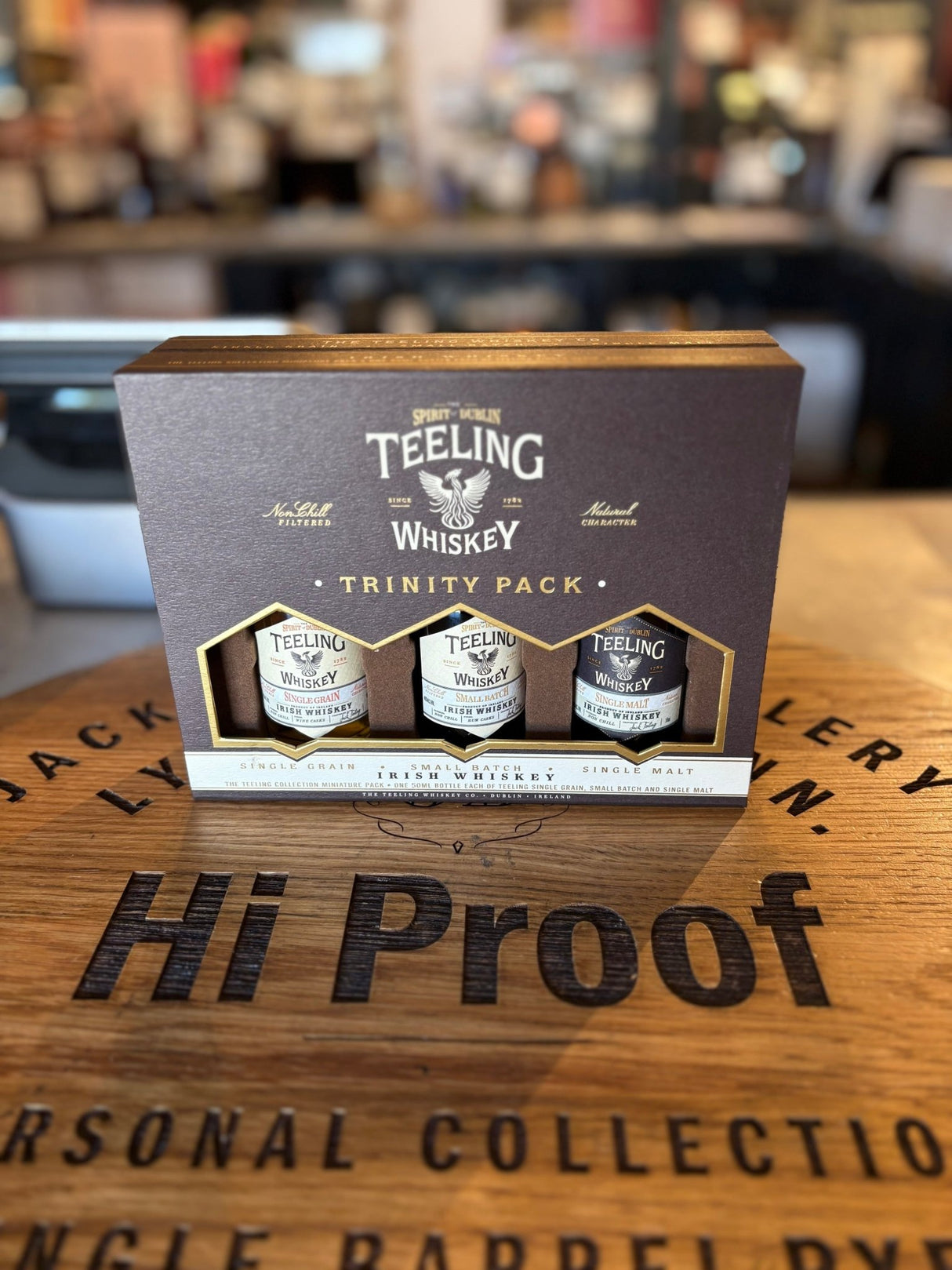 Teeling Irish Whiskey Trinity Gift Pack 3 x 50ml - Hi Proof - Teeling