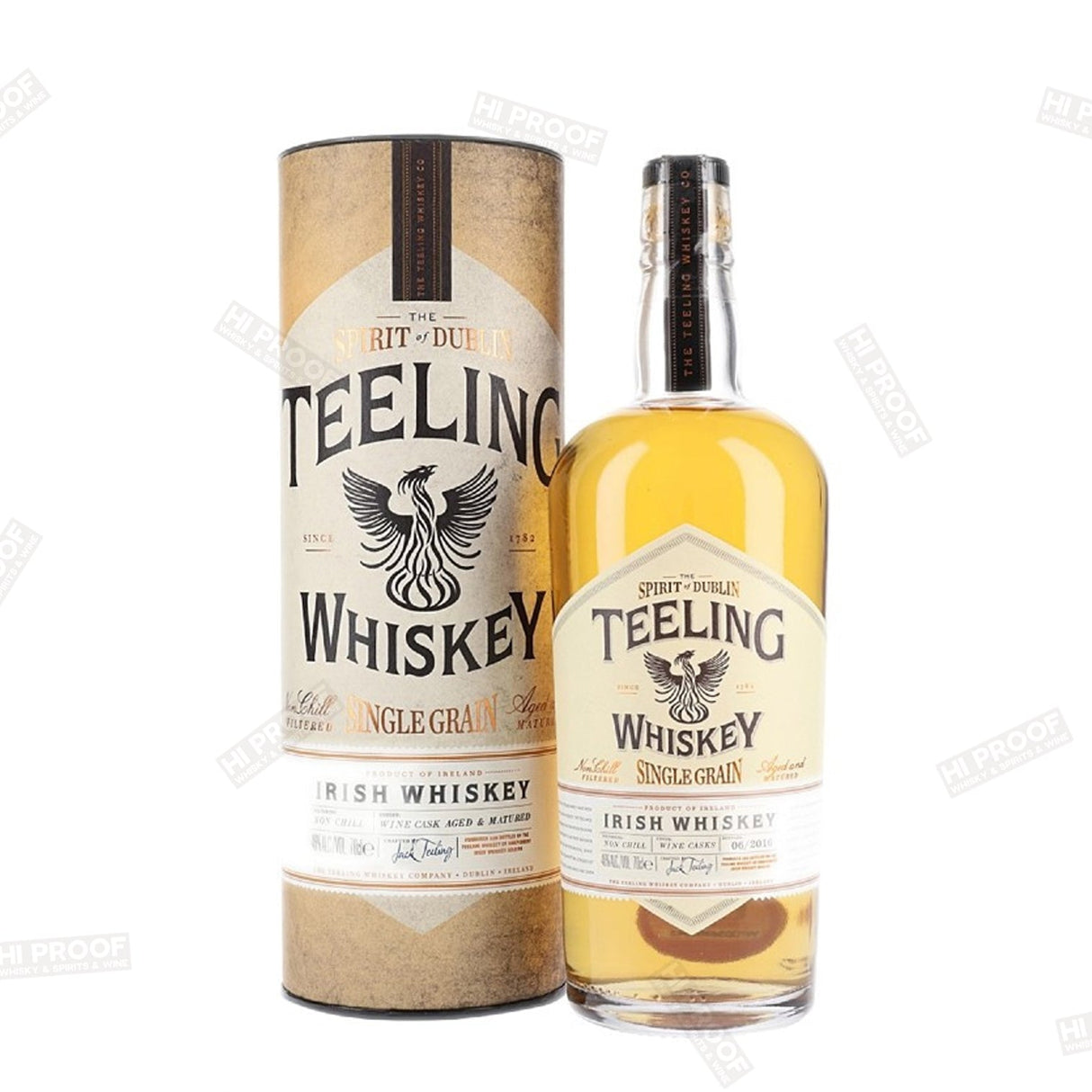 Teeling Single Grain Irish Whiskey 750ml - Hi Proof - Teeling
